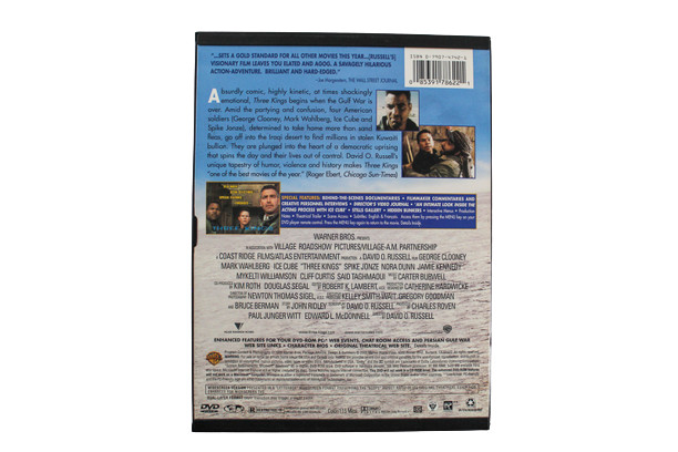 Village Roadshow Pictures 1999 DVD Three Kings David O Russell George Clooney