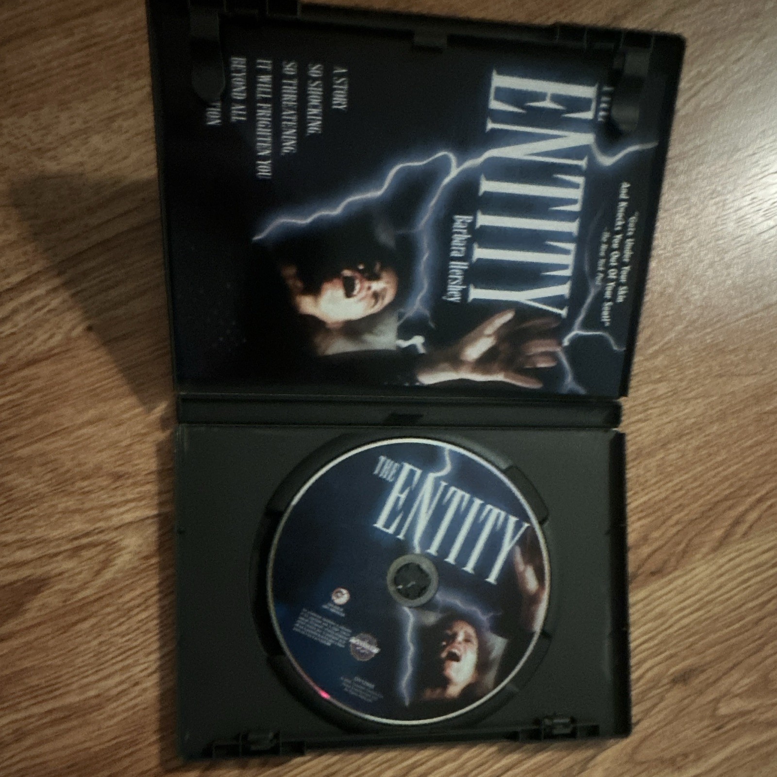 The Entity DVD R Horror Widescreen Barbara Hershey Ron Silver Sidney J. Furie