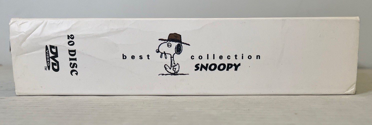 Vintage Peanuts 50th Celebration DVD Box Set — English & Japanese
