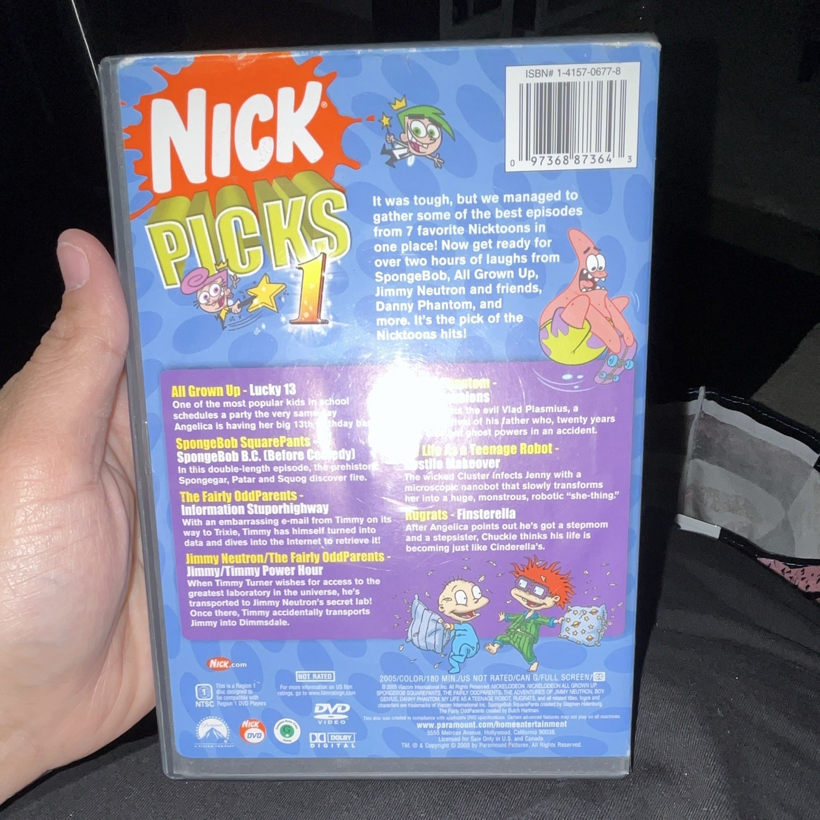 Nickelodeon Nick Picks 1 DVD 2005 NR English 180 min Paramount NTSC