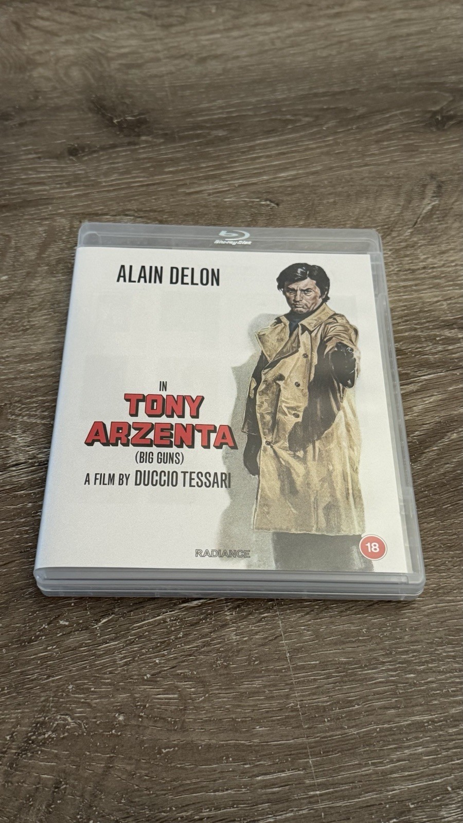 Tony Arzenta Big Guns No Way Out (1973) Region Free Blu-ray Radiance Alain Delon