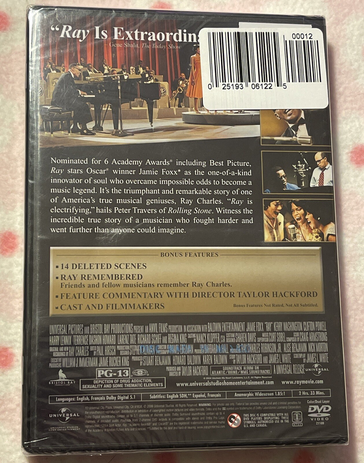 (New & Sealed) Ray (DVD, 2004)