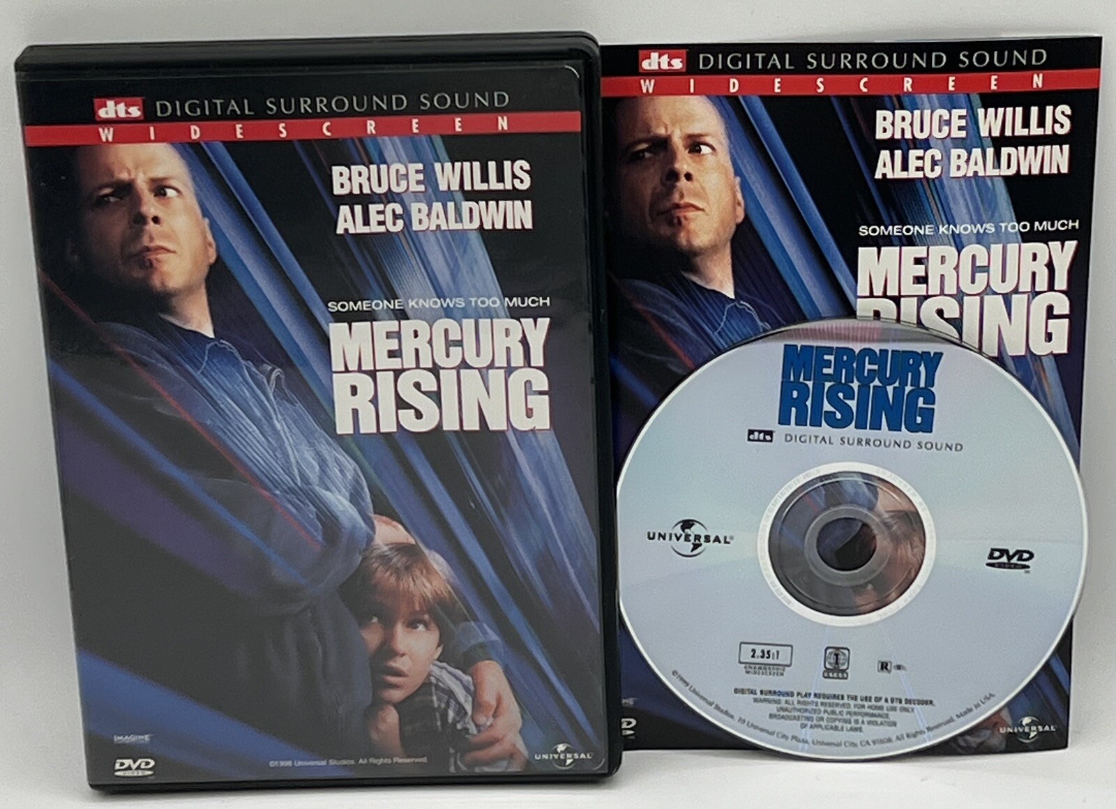Mercury Rising DVD Widescreen