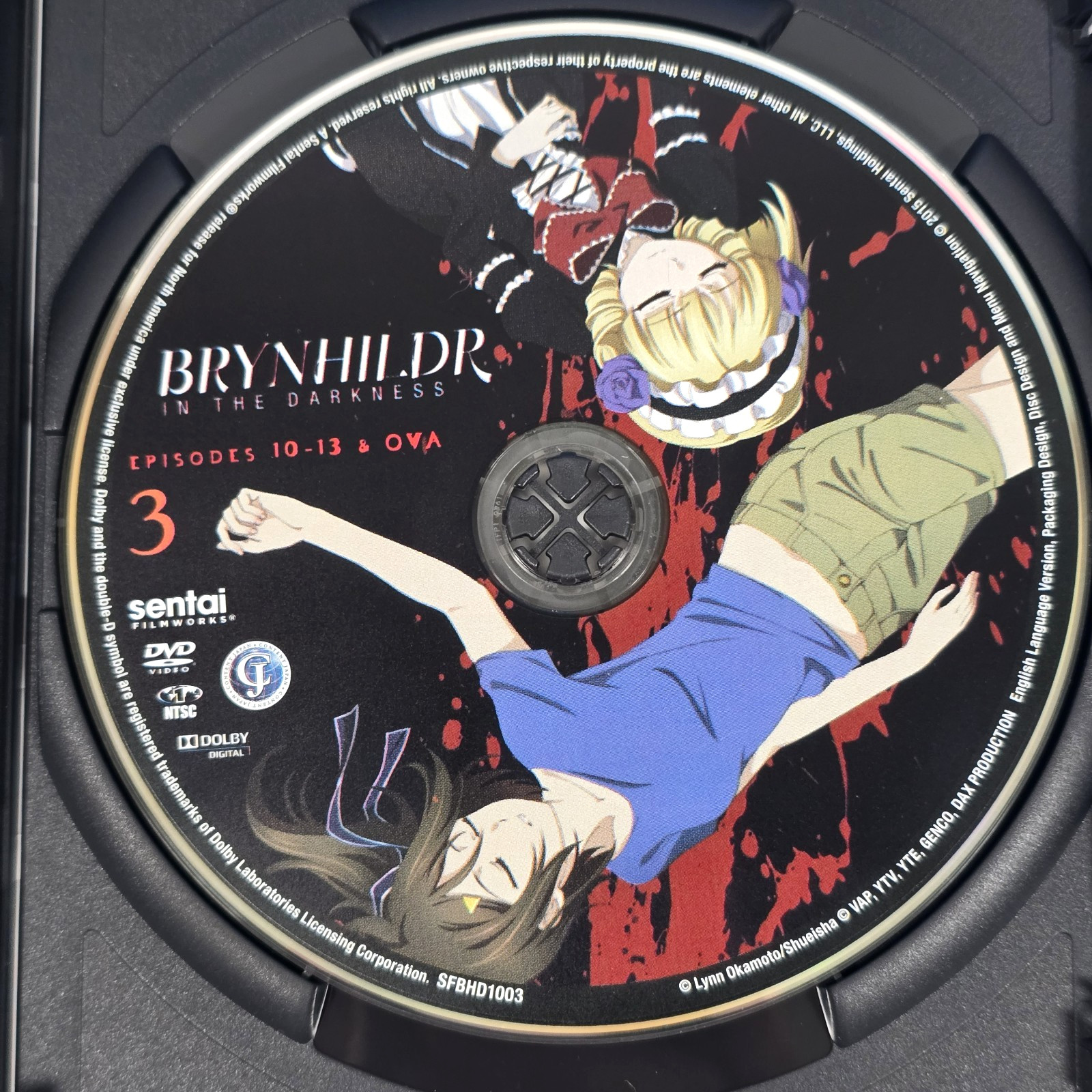 BRYNHILDR IN THE DARKNESS COMPLETE COLLECTION DVD SET 2015 SENTAI ANIME
