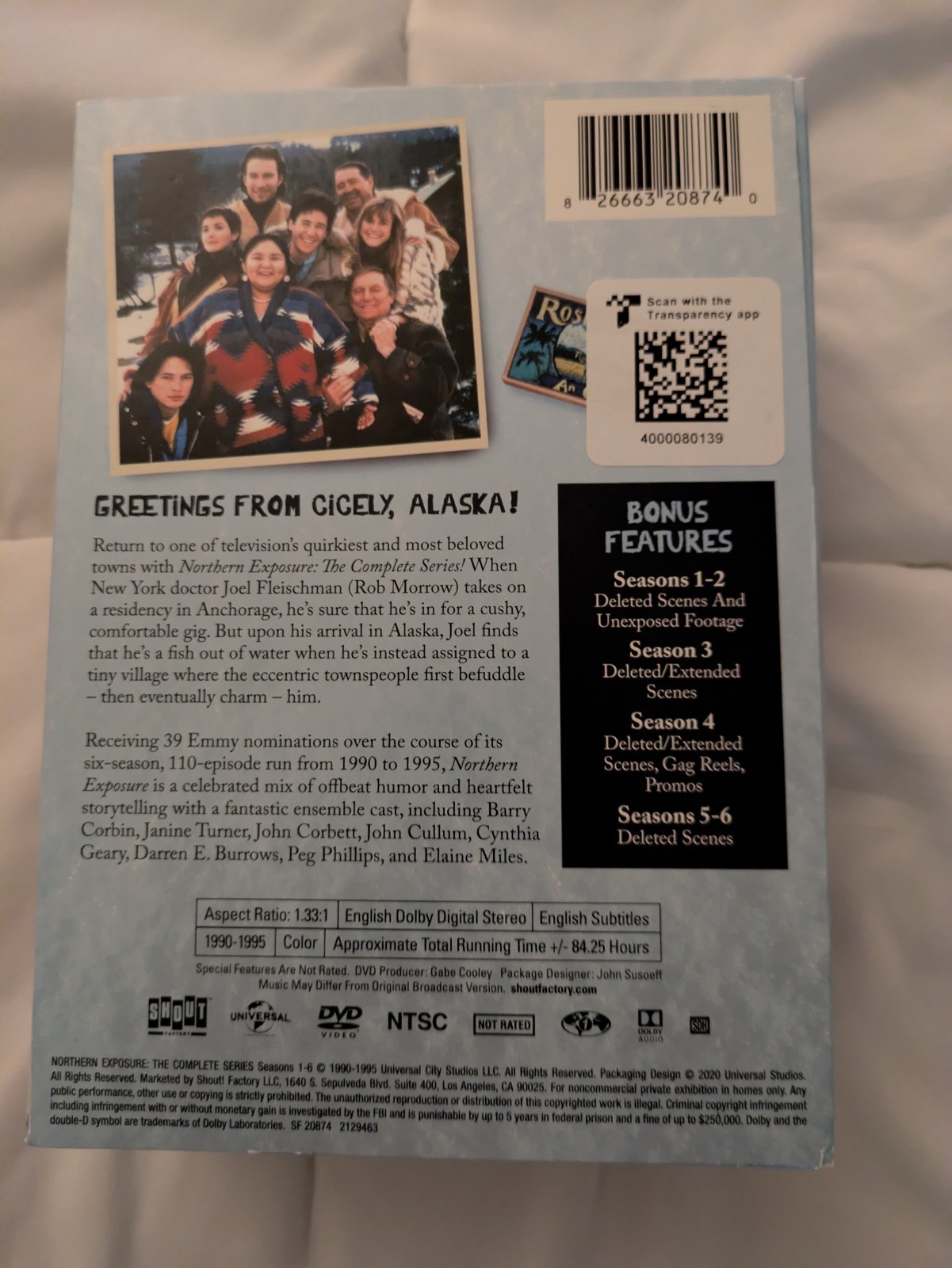 Northern Exposure: the Complete Series (DVD, 1990)