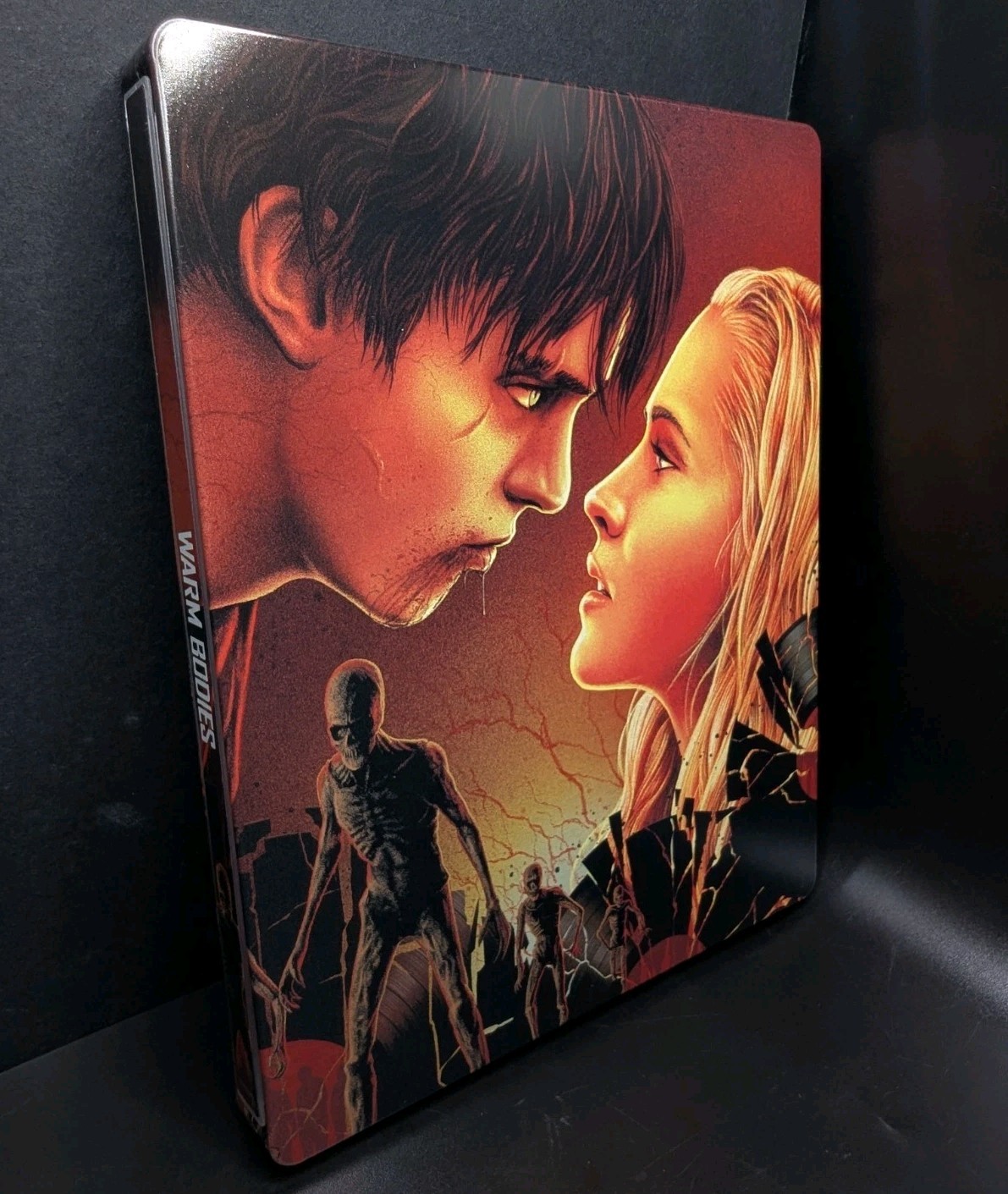 Warm Bodies Steelbook 4K UHD Blu-ray Set W/ Slipcover NO Digital CODE LIKE NEW
