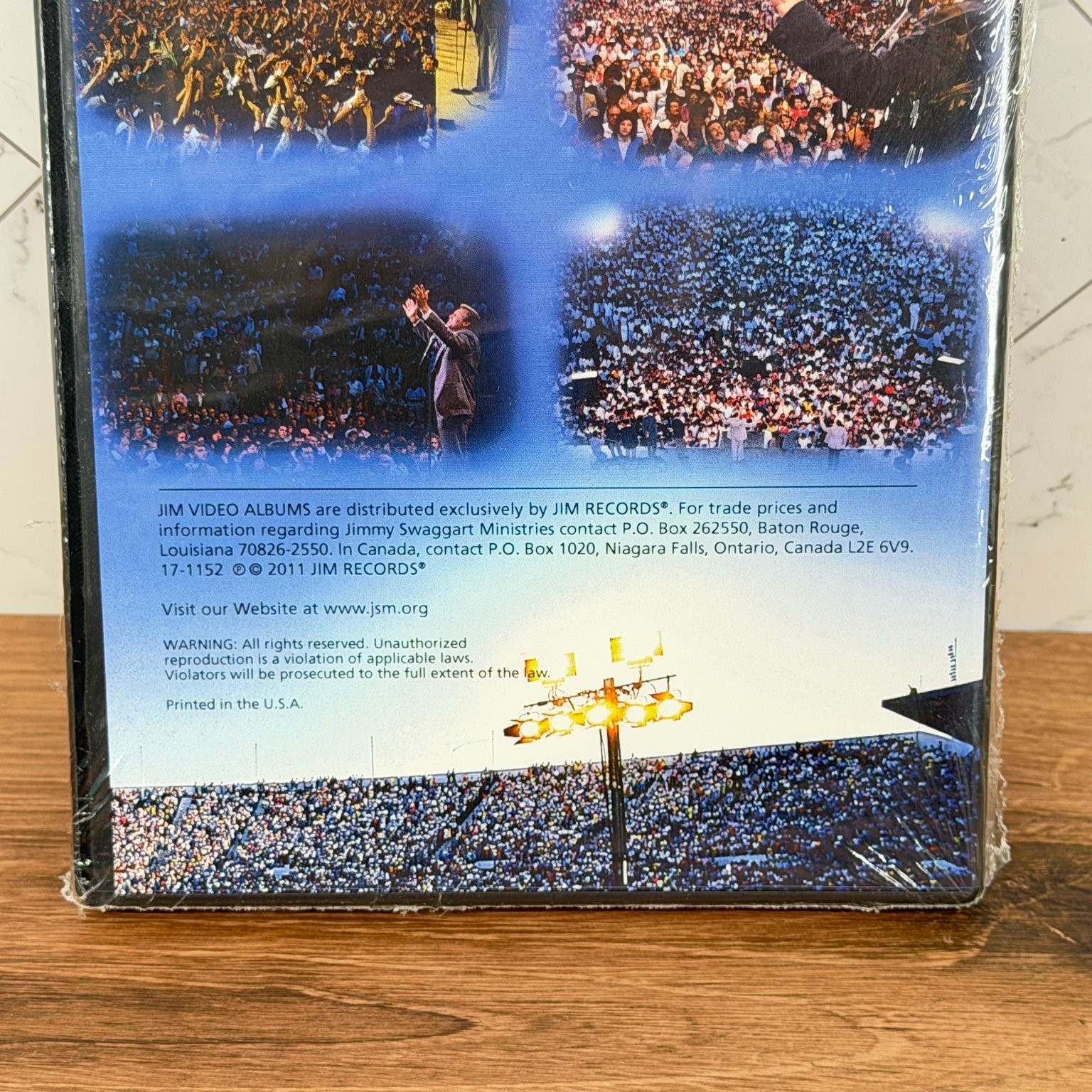 Jimmy Swaggart Classic Crusades Indianapolis 1984 DVD Christian Sermon SEALED