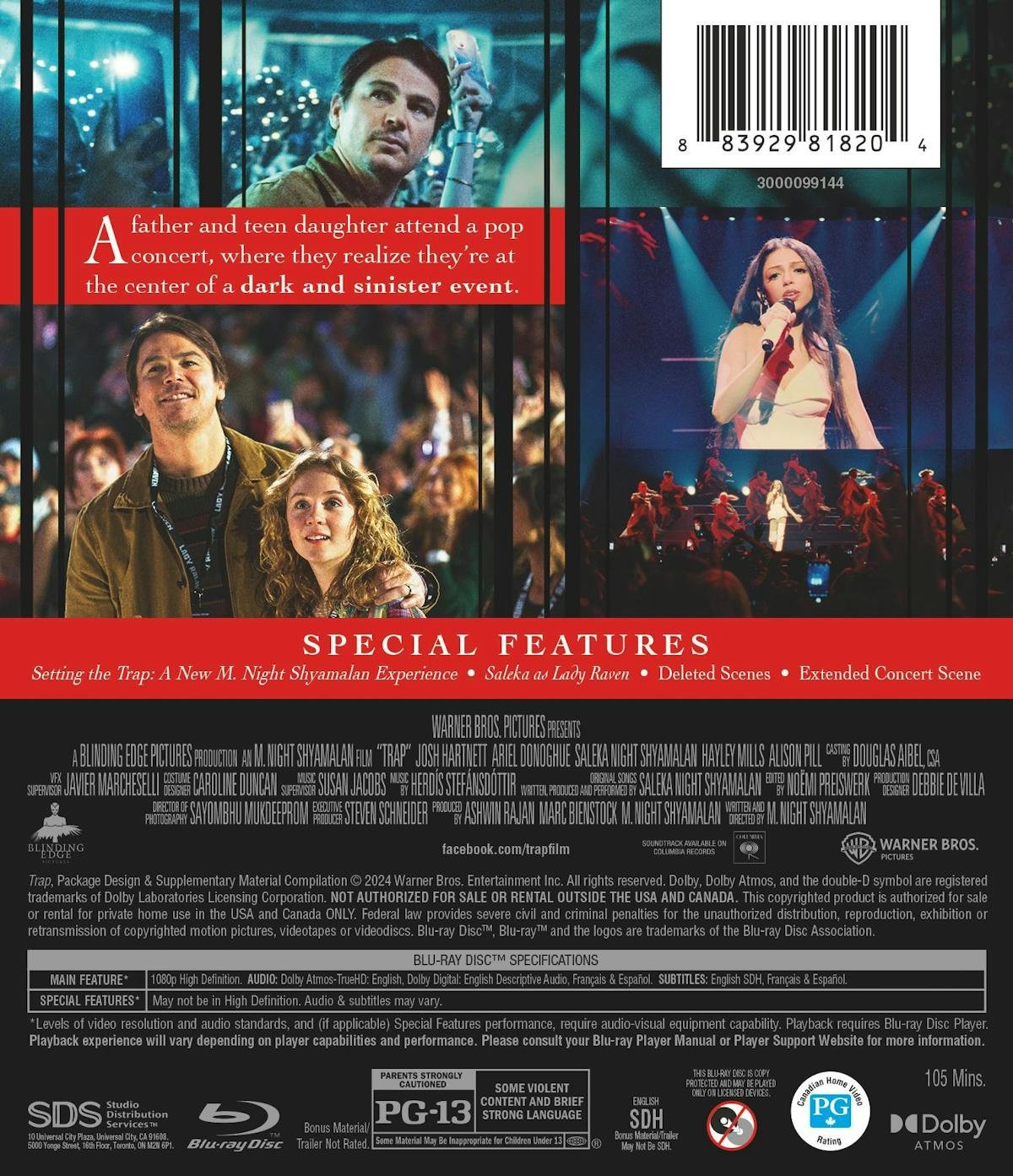 Trap Blu-ray NEW