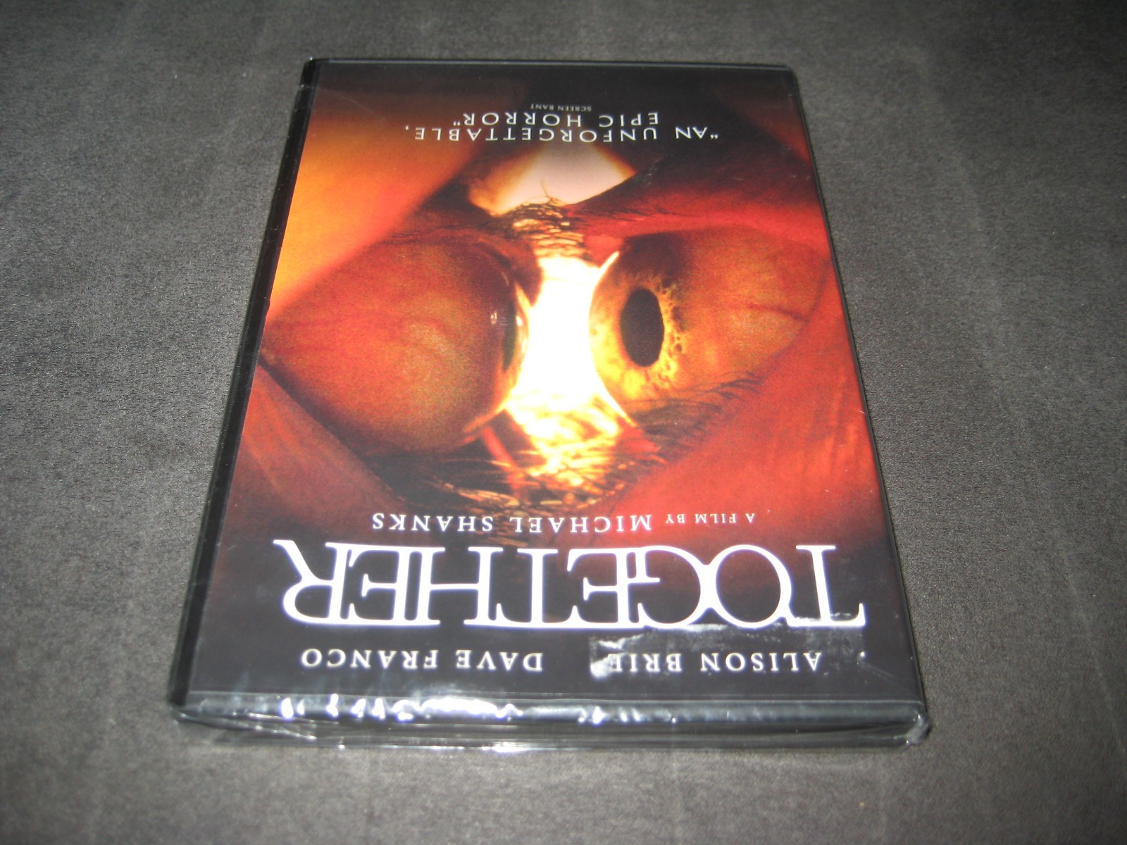 TOGETHER (DVD 2025) BRAND NEW – RATED R – WIDESCREEN – HORROR – THRILLER