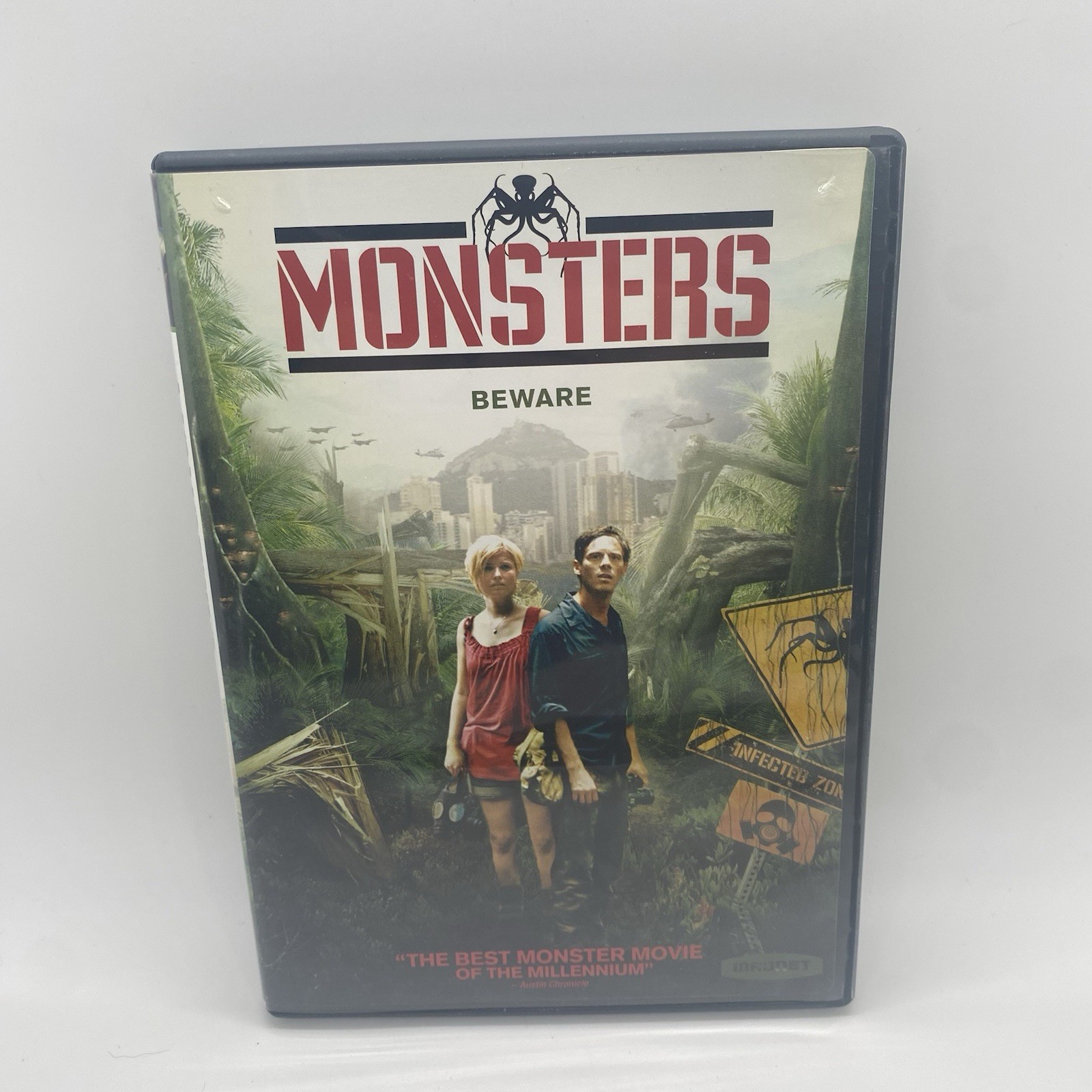 Monsters (DVD, 2010) Horror Post Apocalyptic Film By Gareth Edwards Tested