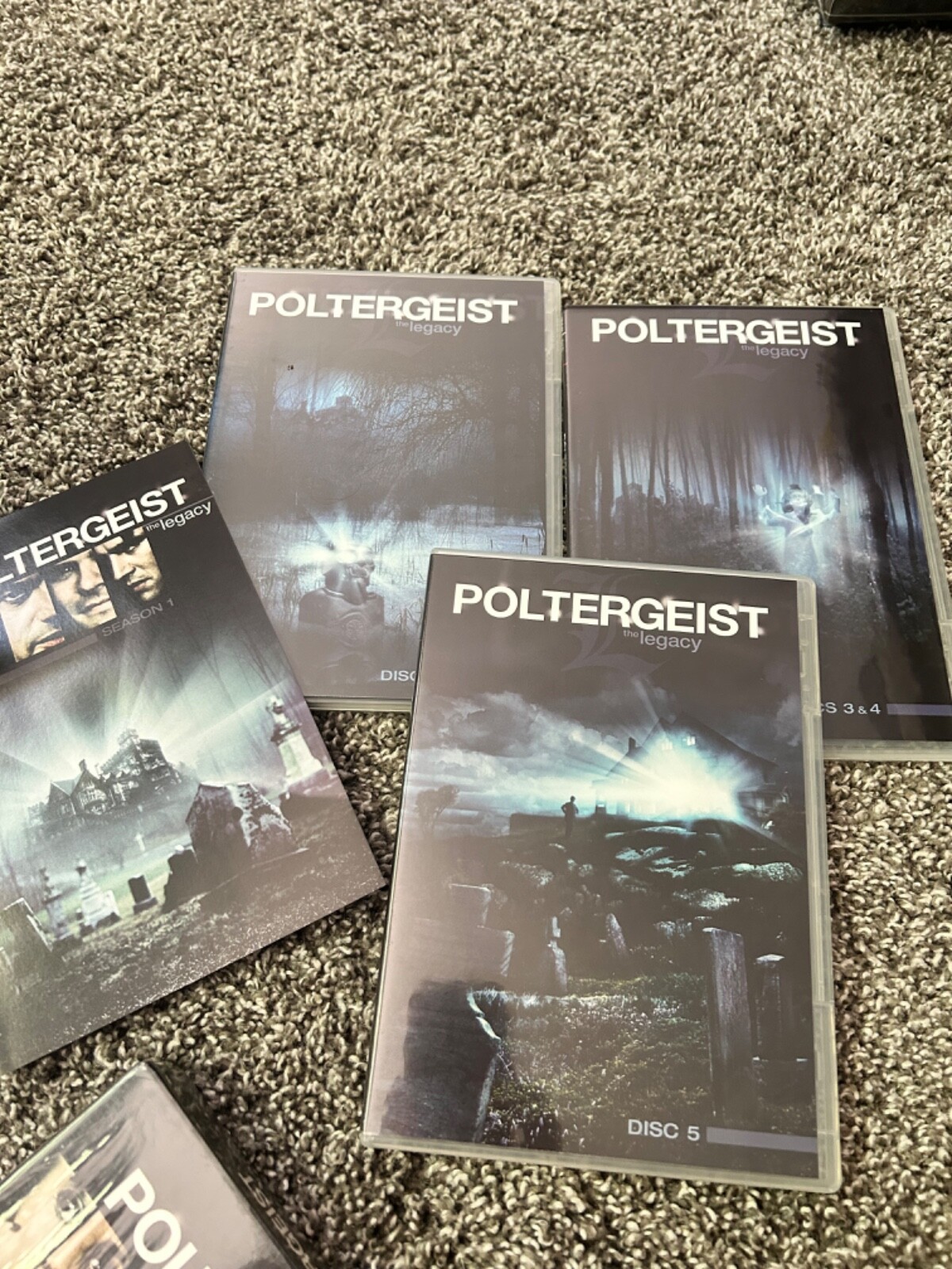Poltergeist: The Legacy – Season 1 (DVD, 2006, 5-Disc Set) Not Rated