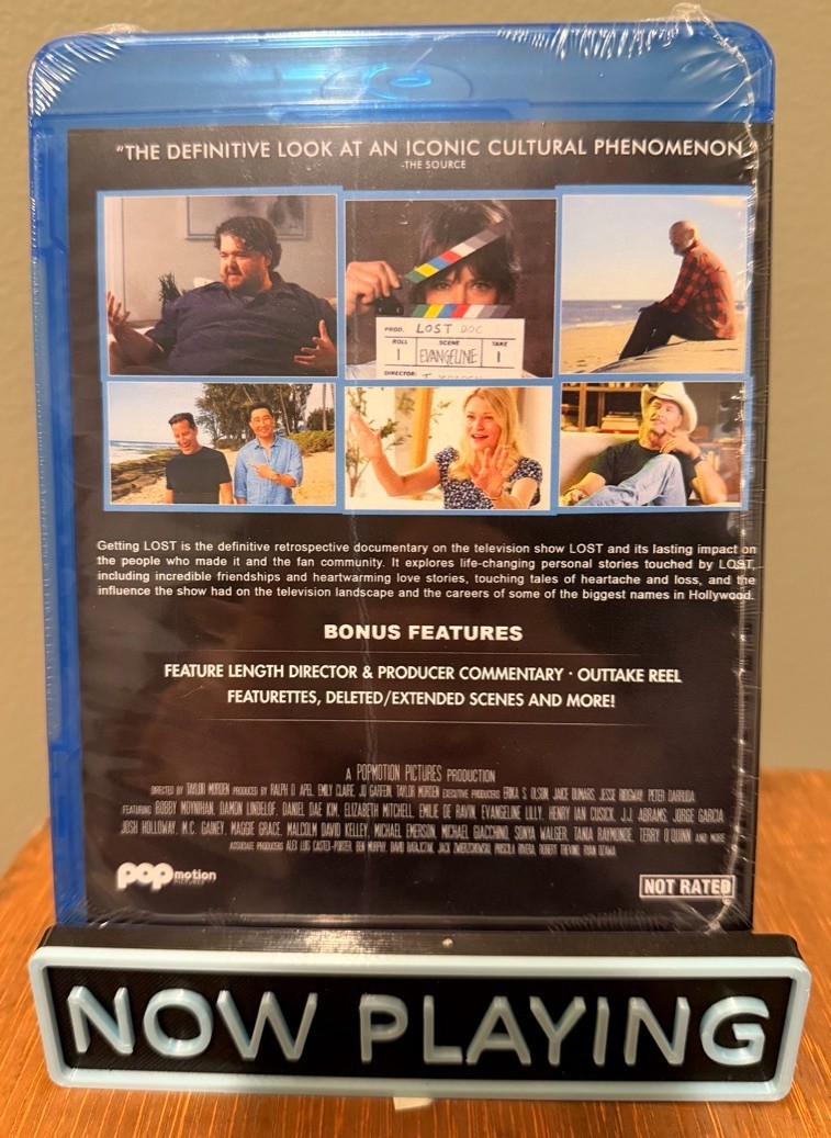 Getting Lost Documentary Blu-Ray Disc 2024 Popmotion Pictures ABC LOST TV Show