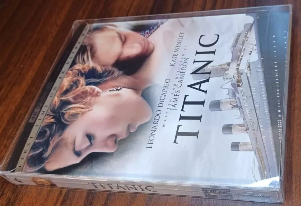 Titanic (4K UHD) SLIPCOVER w/PROTECTIVE SLEEVE–NEW (Sealed)- Free Box Shipping
