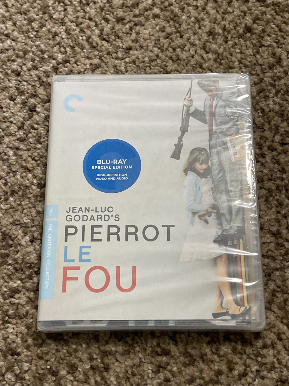 Pierrot Le Fou (Blu-ray Disc, 2009, Criterion Collection)