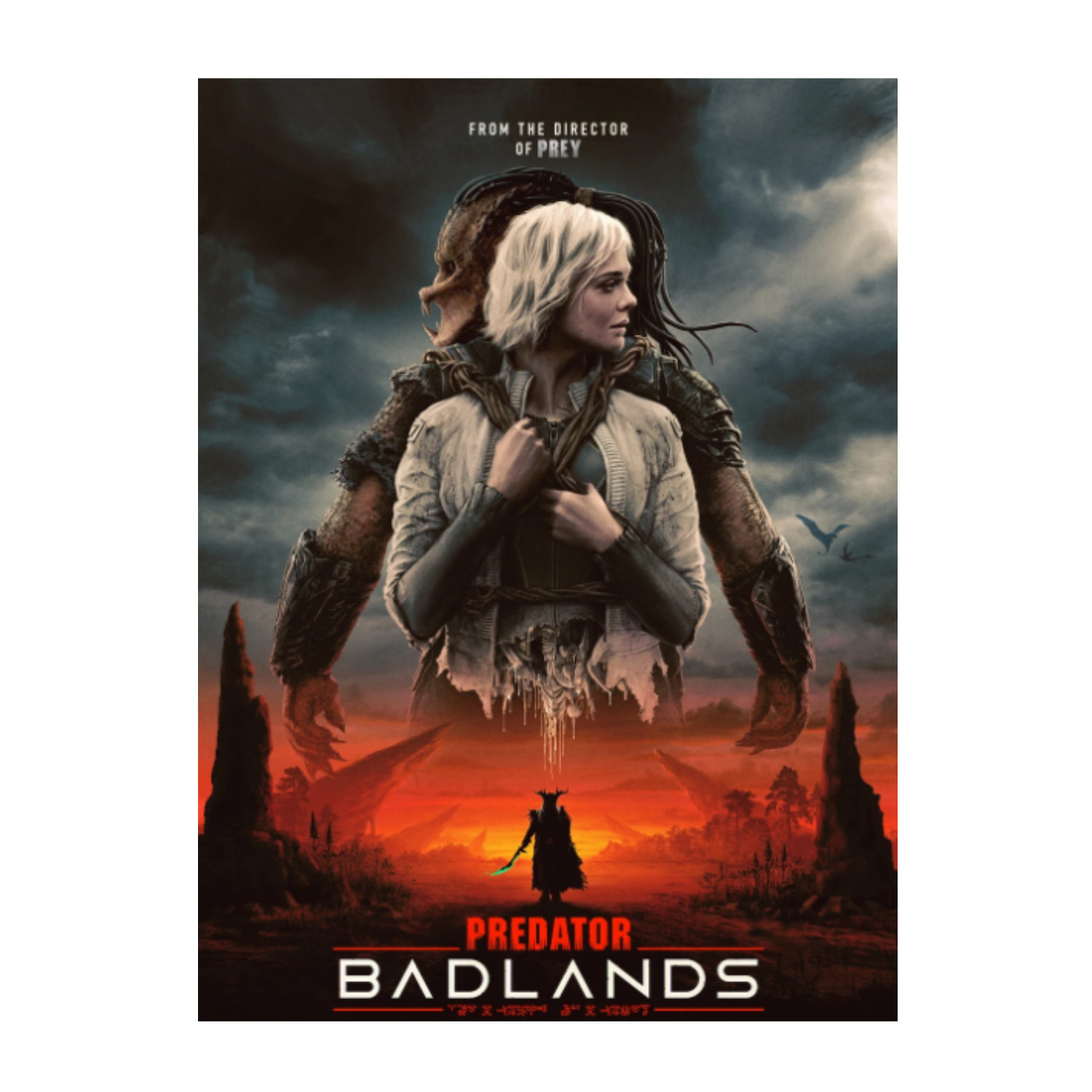 Predator: Badlands (2025) DVD | Sci-Fi Action Thriller Movie Free Shipping