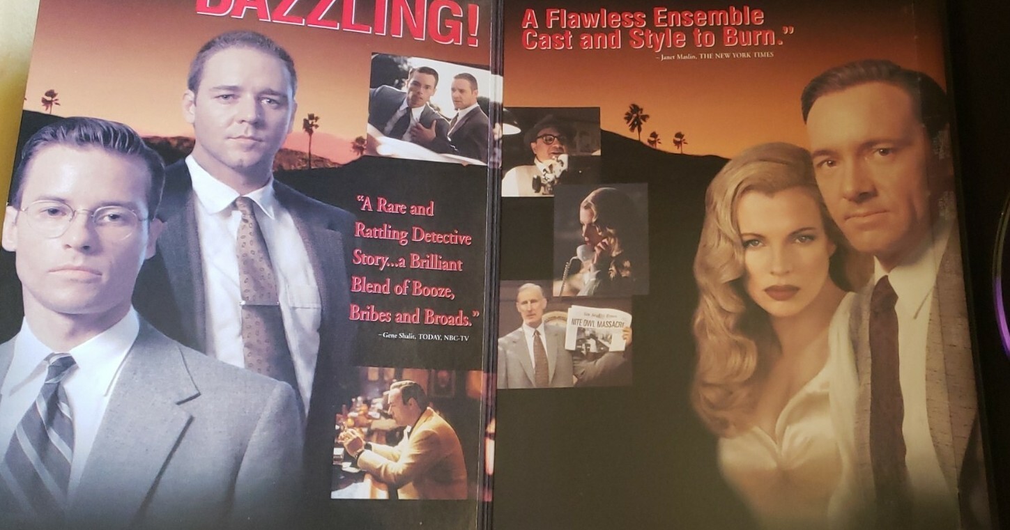 “L.A. Confidential” ~ DVD ~ Widescreen 1998 ~ Kevin Spacey / Kim Basinger