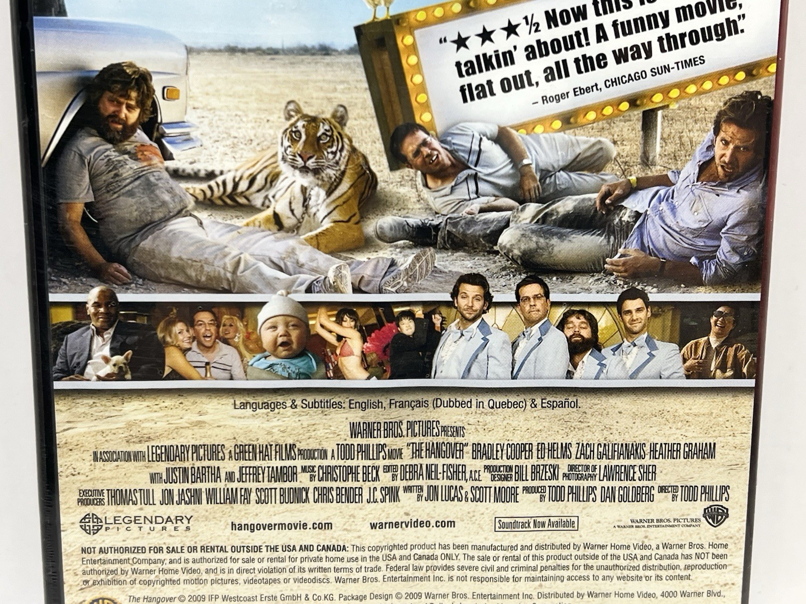 The Hangover (DVD, 2009) Widescreen & Full Screen New Sealed FREE SHIP Comedy