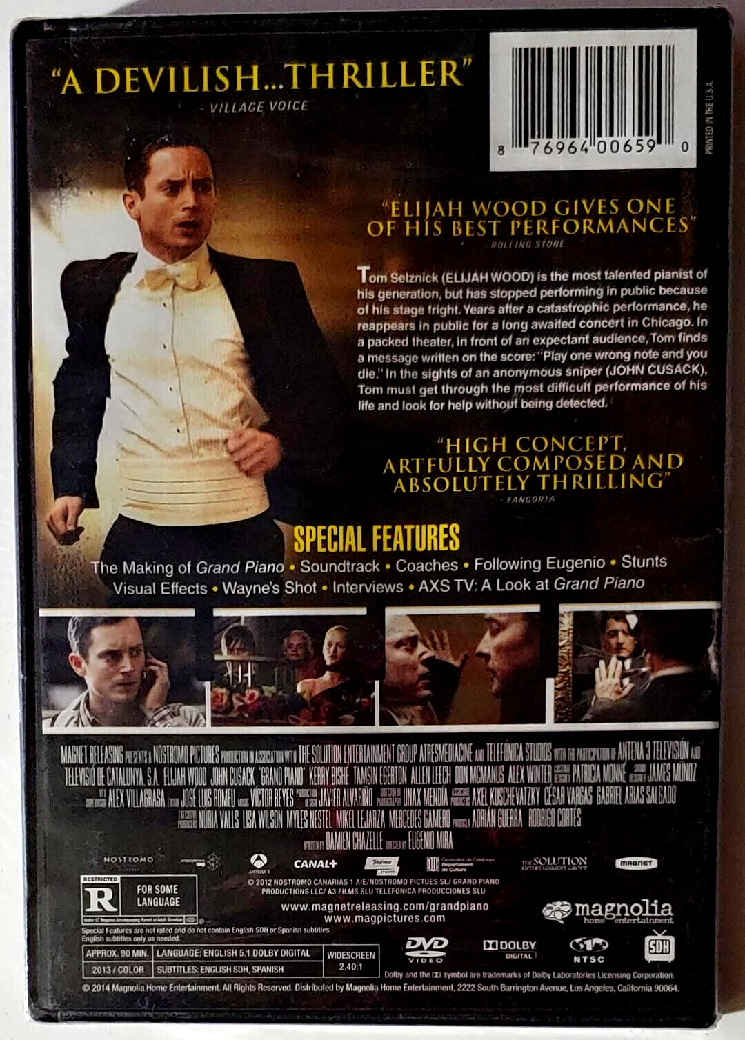 Grand Piano [DVD] Widescreen – 2013, Magnolia Home Ent. – BRAND NEW