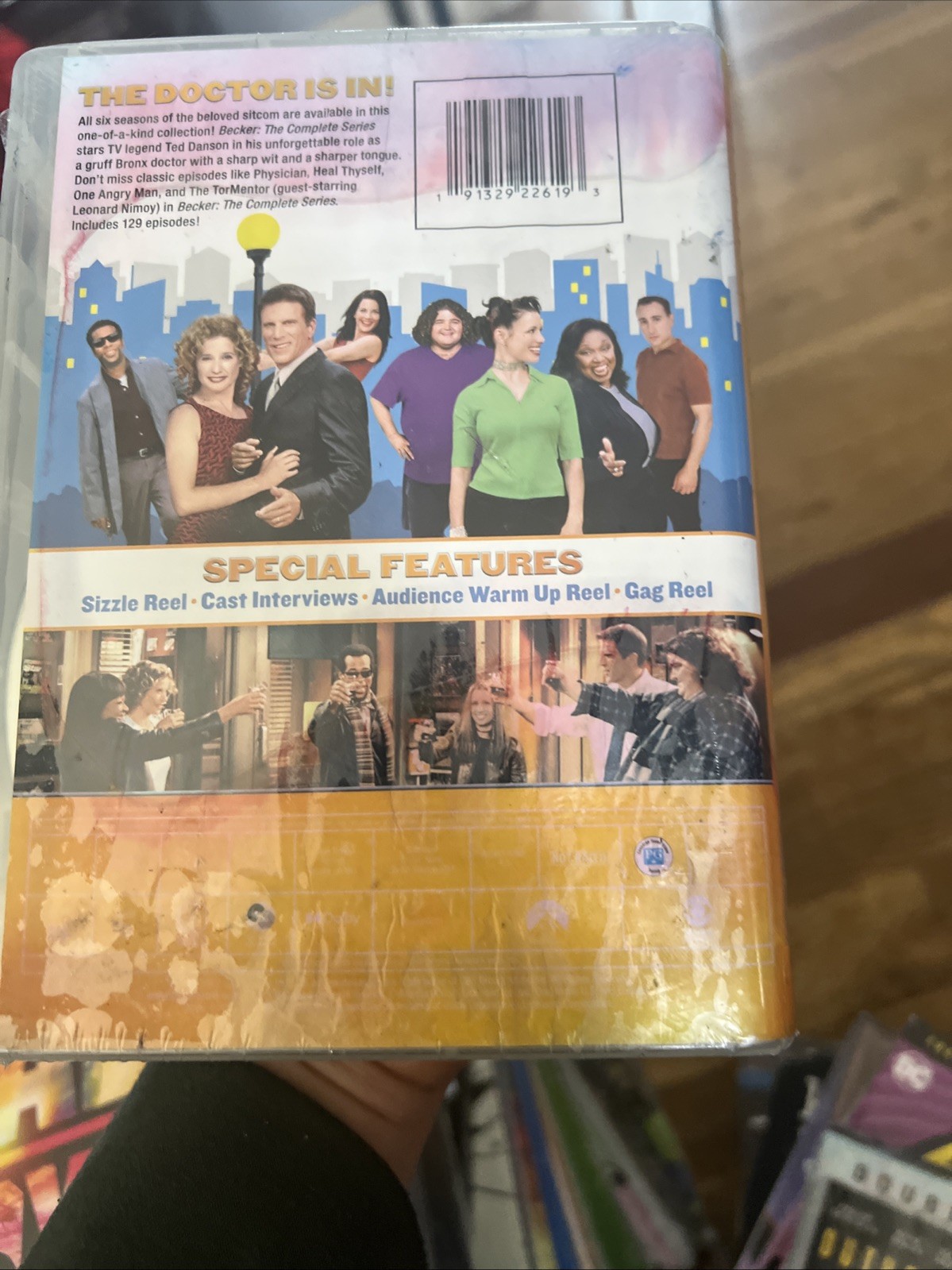 Becker: the Complete Series (DVD) Liquid Damage See