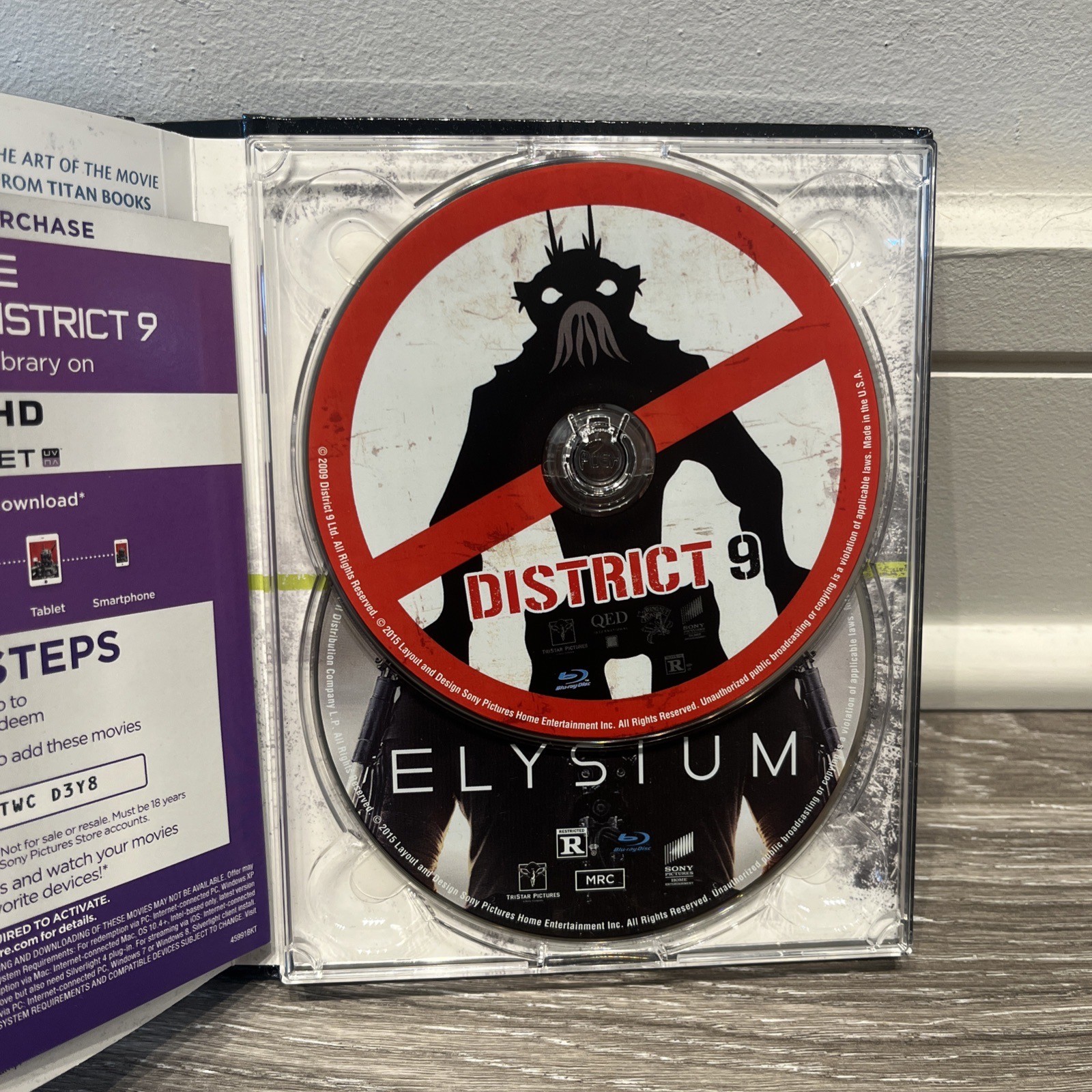 Chappie District 9 Elysium – Blomkamp 3 (Blu-ray)