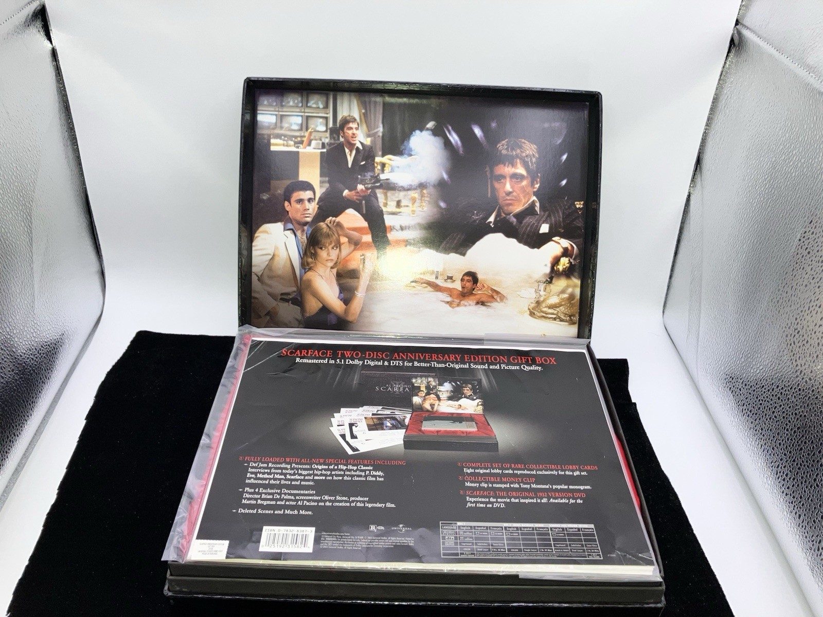 Scarface Two-Disc Anniversary Edition Gift Box DVDs Sealed Complete Set