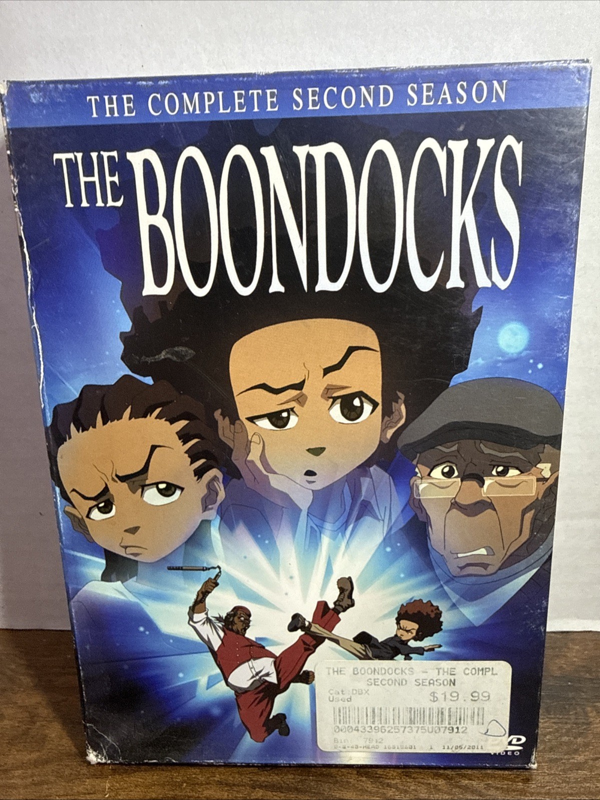 The Boondocks Uncut & Uncensored Seasons 1 & 2 Complete DVD Sets TESTED