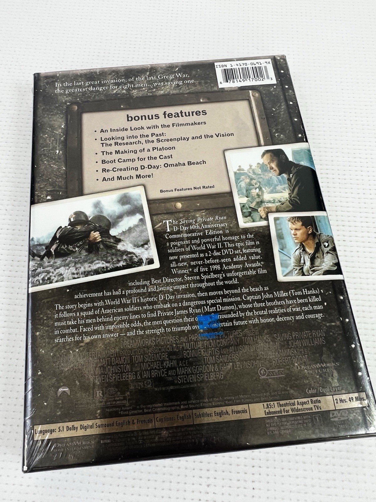 Saving Private Ryan (DVD, 2004, 2-Disc Set, D-Day 60th Anniversary Commemorative