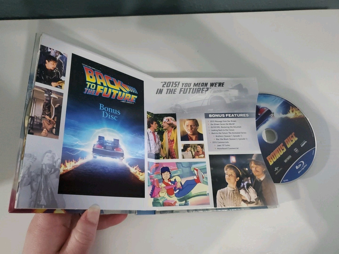 Back to the Future: The Complete Adventures (Blu-ray, 2016, 8-Disc Set) Used VG