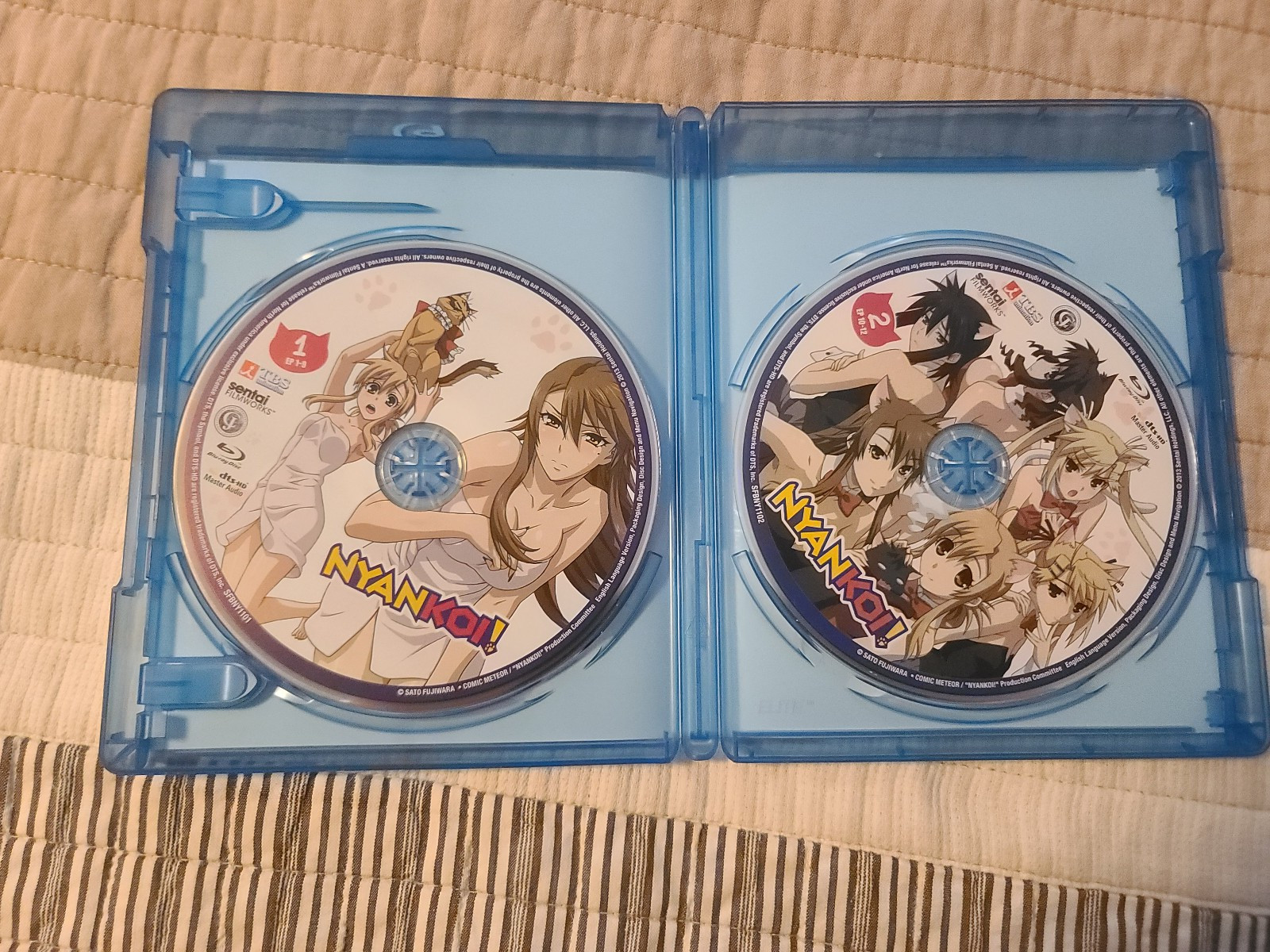 Nyan Koi!: Complete Collection (Blu-ray, 2013, 2-Disc Set)