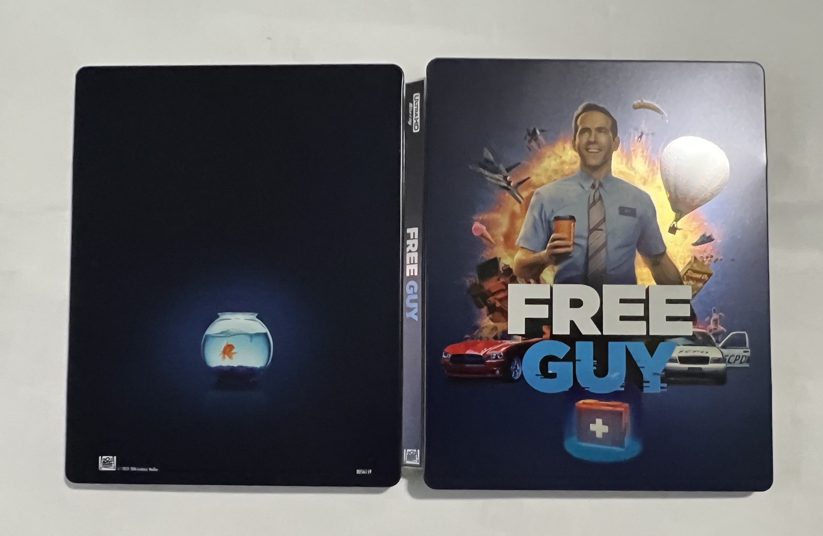 Free Guy Steelbook 4k UHD + Blu-Ray w/ Protector *NO DIGITAL*