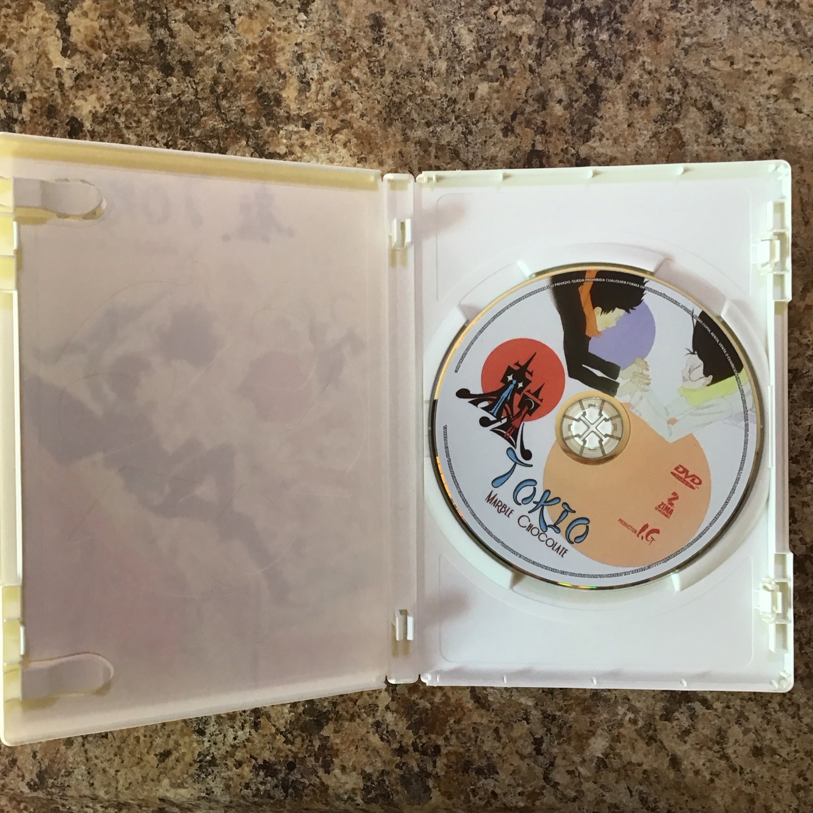 Tokyo Marble Chocolate Español Latino DVD Slipcover Region 1 & 4