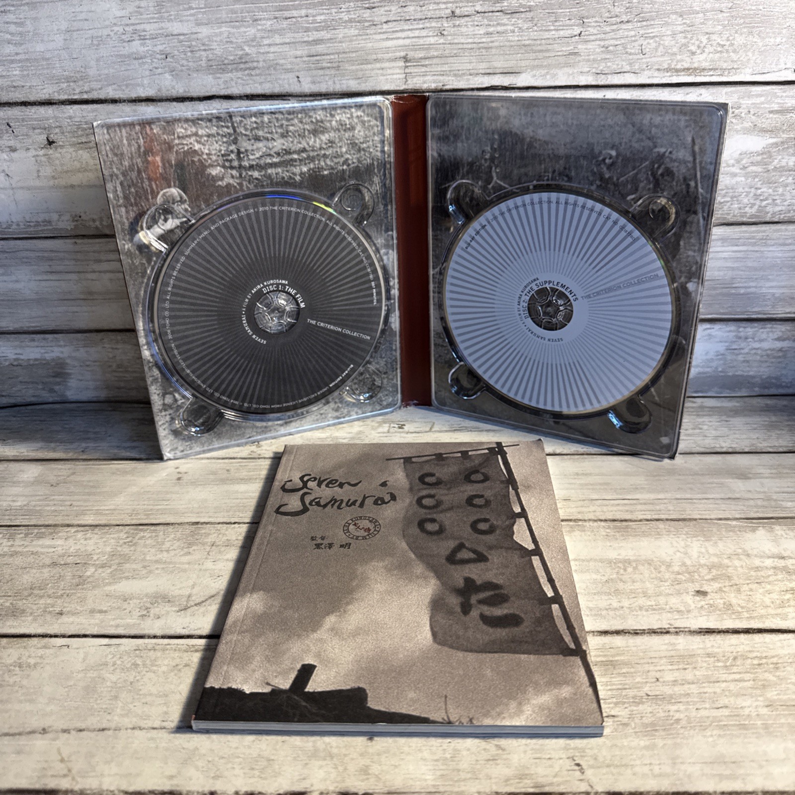 Seven Samurai (Criterion Collection) (Blu-ray, 1954) Mint Discs and Booklet