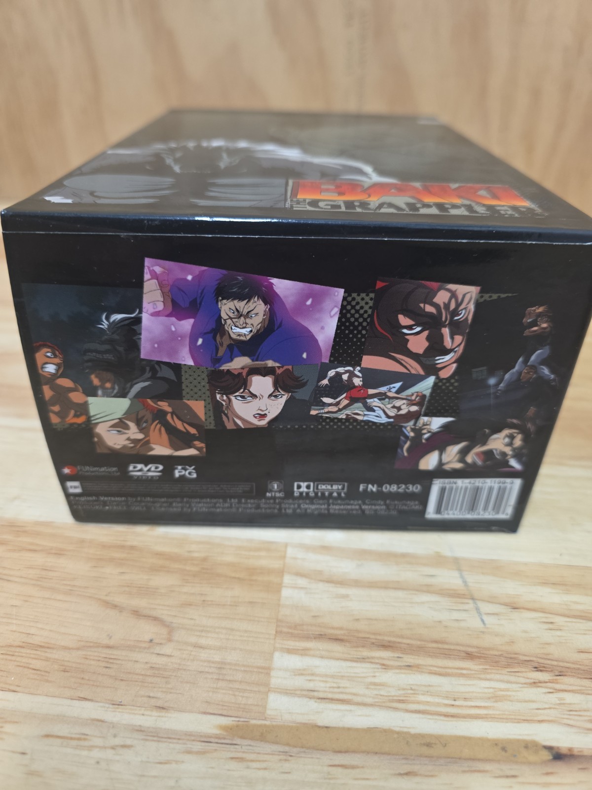 Baki The Grappler Round 1-6 DVD Set 24 Episodes Box Set Anime