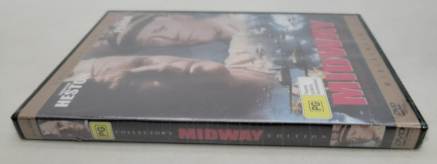 Midway (1976) – Wide Screen Collectors Ed (DVD) NEW – Import All Regions -U.S Co