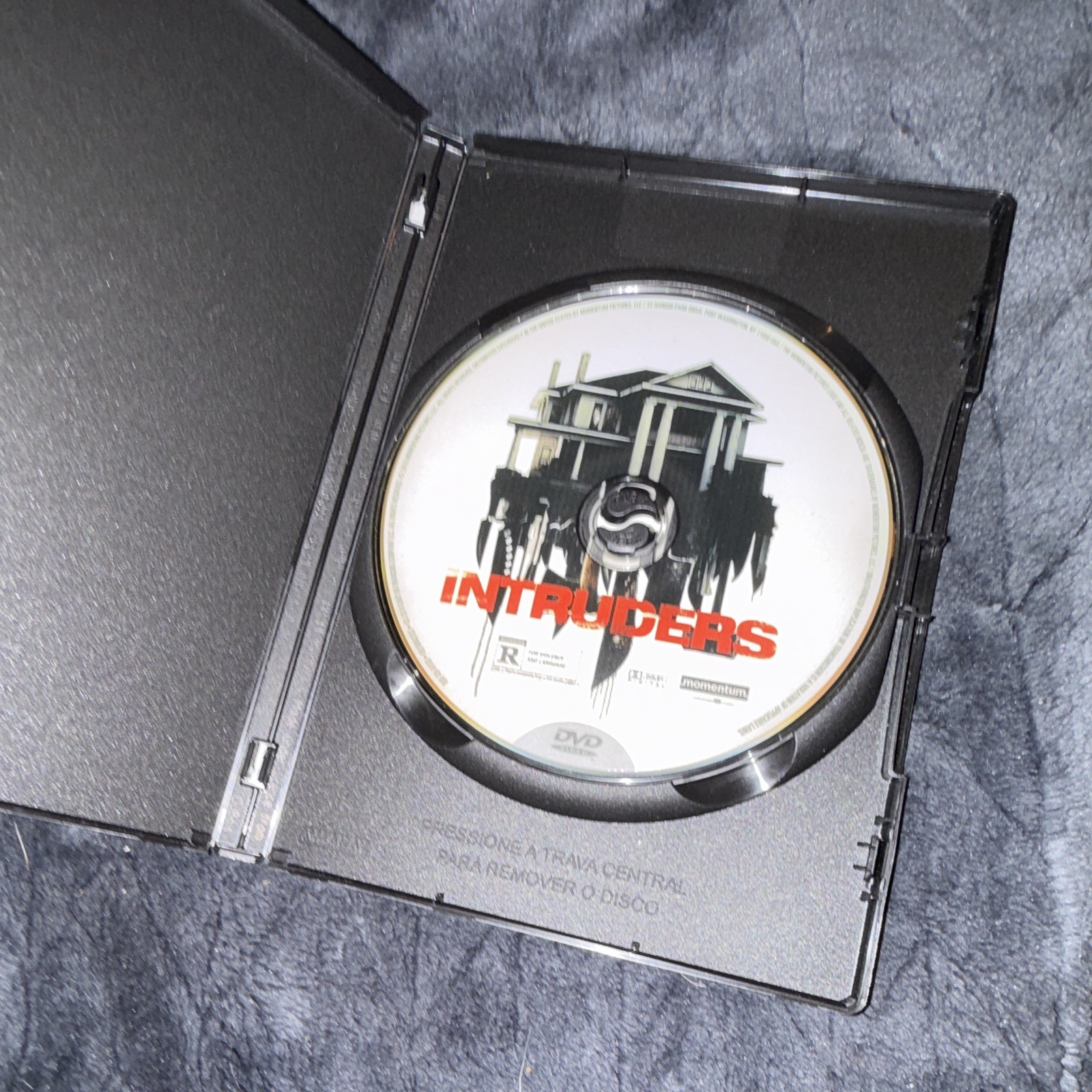 Intruders (DVD) R Rated Momentum Movie Disc with Tall DVD Case – Movie