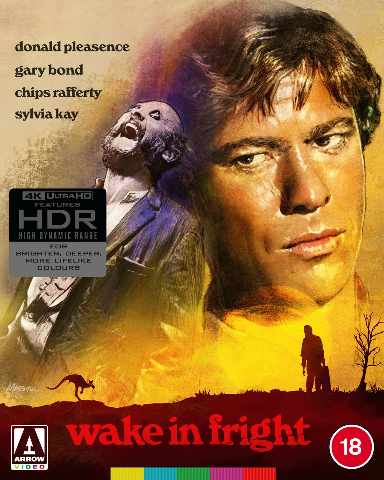 Wake in Fright Limited Edition (4K UHD Blu-ray) Donald Pleasence Silvia Kay