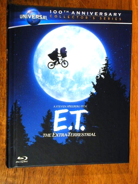 E.T. THE EXTRA TERRESTRIAL 1982 UNIVERSAL 100TH BLU RAY DIGIBOOK UK IMPORT REG B