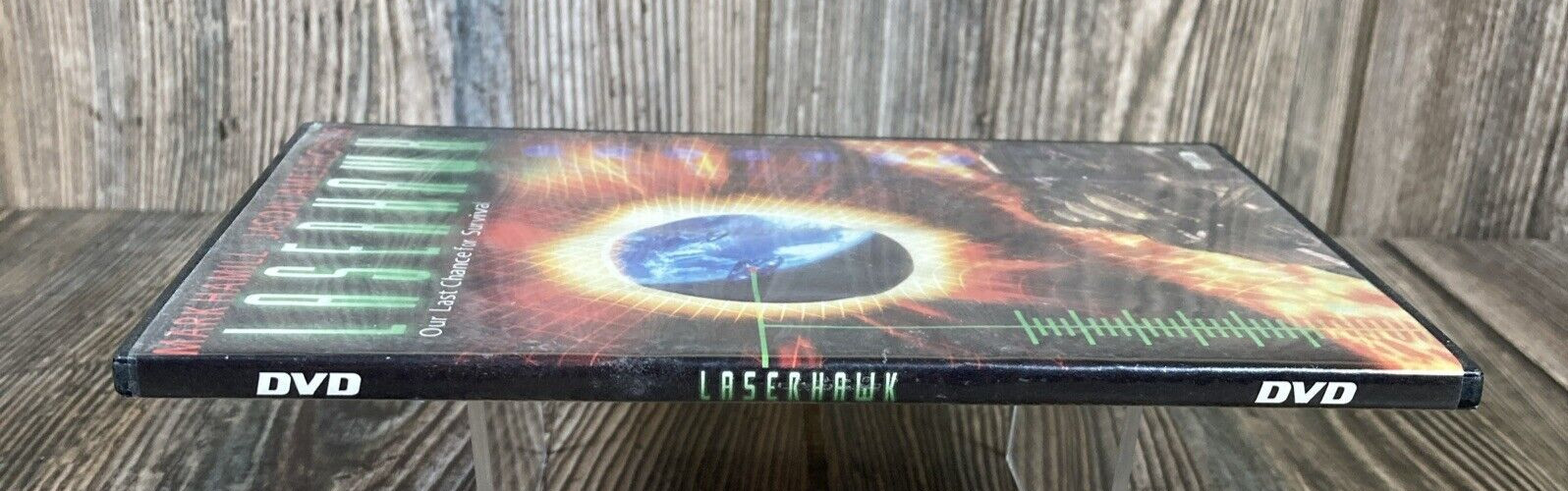 Laserhawk: Our Last Chance for Survival DVD 1997 FS Mark Hamill Thin Case