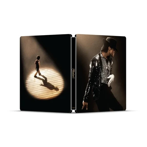 MICHAEL 2026 STEELBOOK 4K ULTRA HD + BLU-RAY + DIGITAL NEW! SEALED!