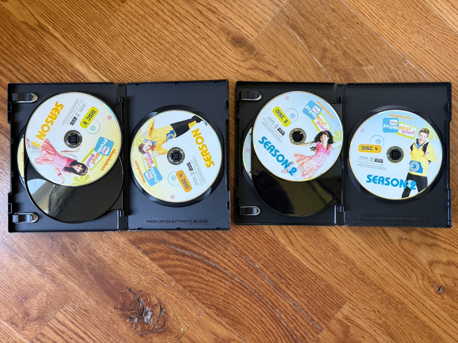 ⭐️The Fresh Beat Band: Seasons 1 & 2 (DVD Set) Nickelodeon TV Series