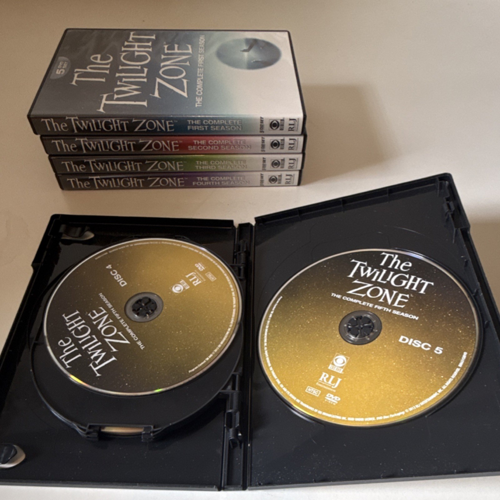 The Twilight Zone TV Series DVD Set Seasons 1-5 Complete Box Set Lot