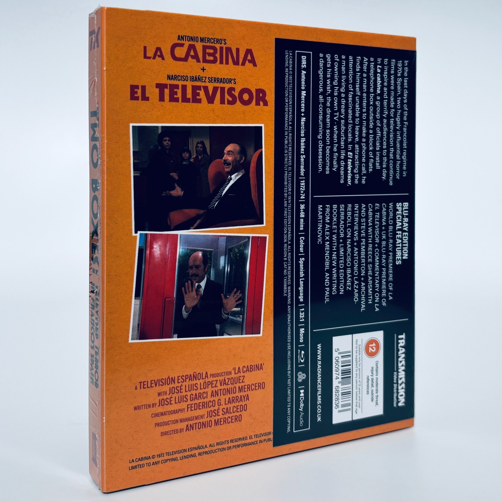 Two Boxes Televised Terror in Franco’s Spain Blu-ray La cabina El televisor