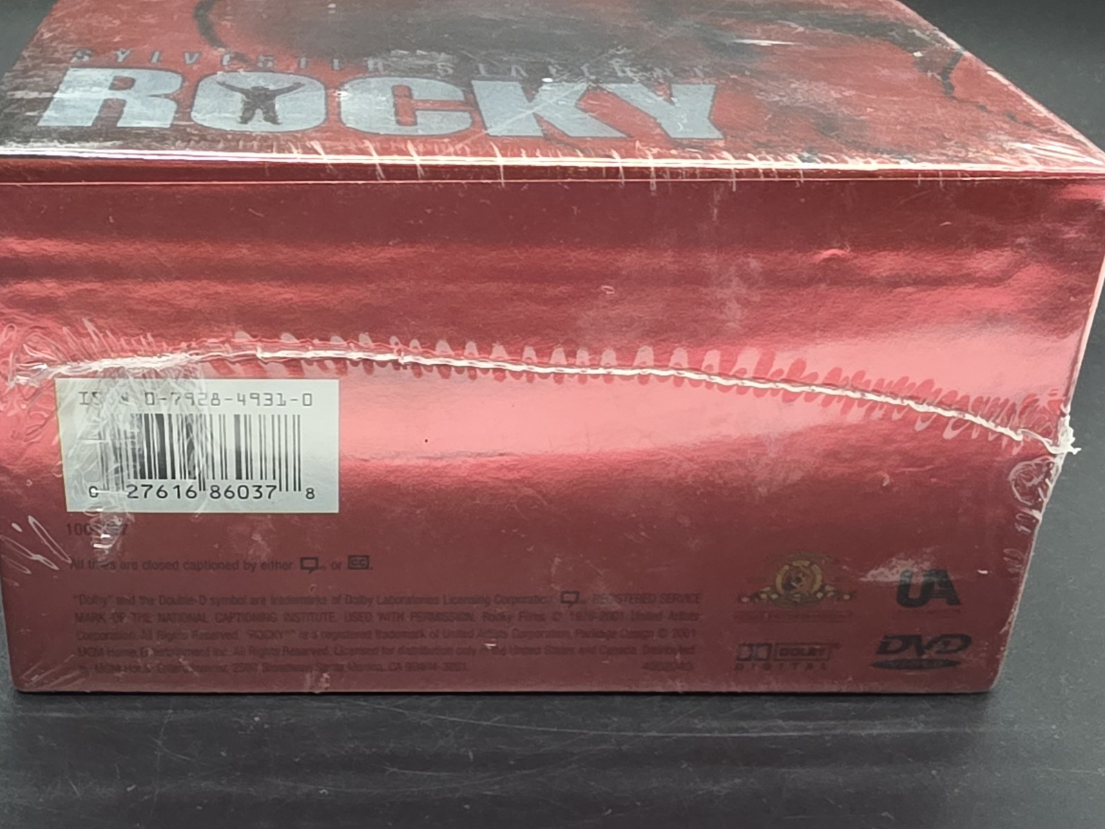 The Rocky Anthology 25th Anniversary (5 DVD Set)New 1,2,3,4,5 Sylvester Stallone
