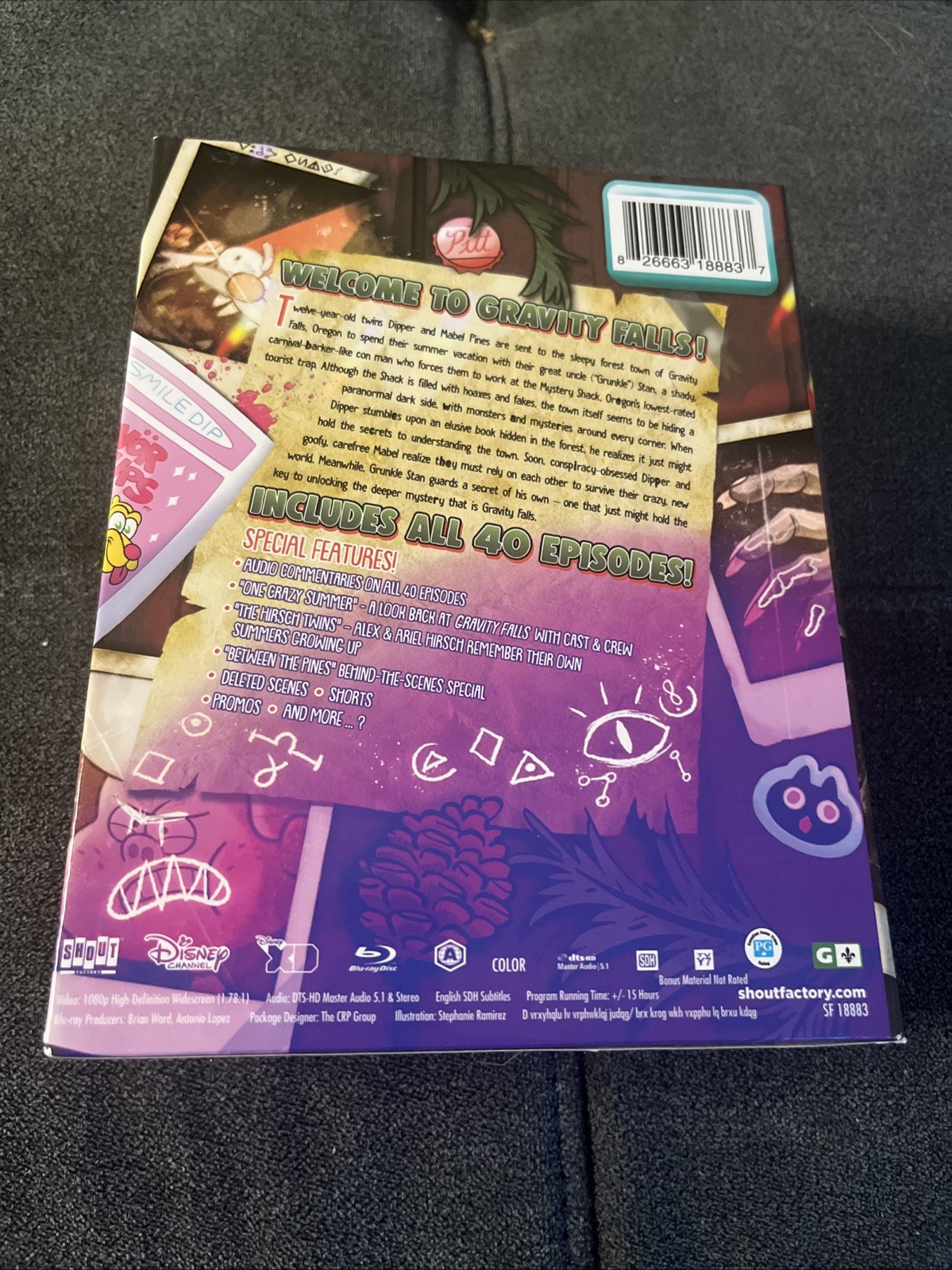 Gravity Falls: the Complete Series (Blu-ray) Shout! Factory Rare OOP Like New