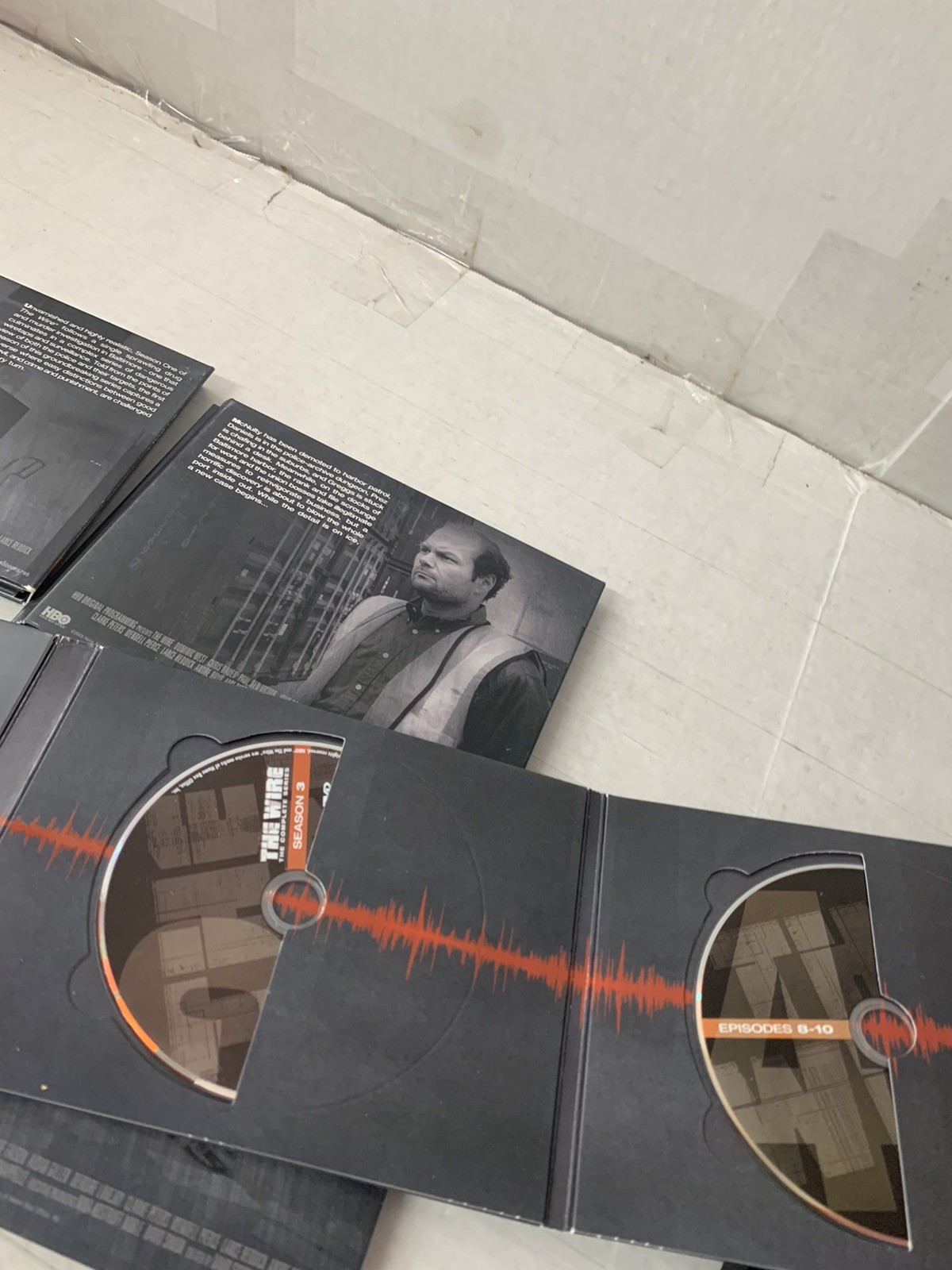 HBO The Wire Seasons 1 2 3 4 (DVD, Box Set TV Series, Cardboard Sleeve) Lot Set