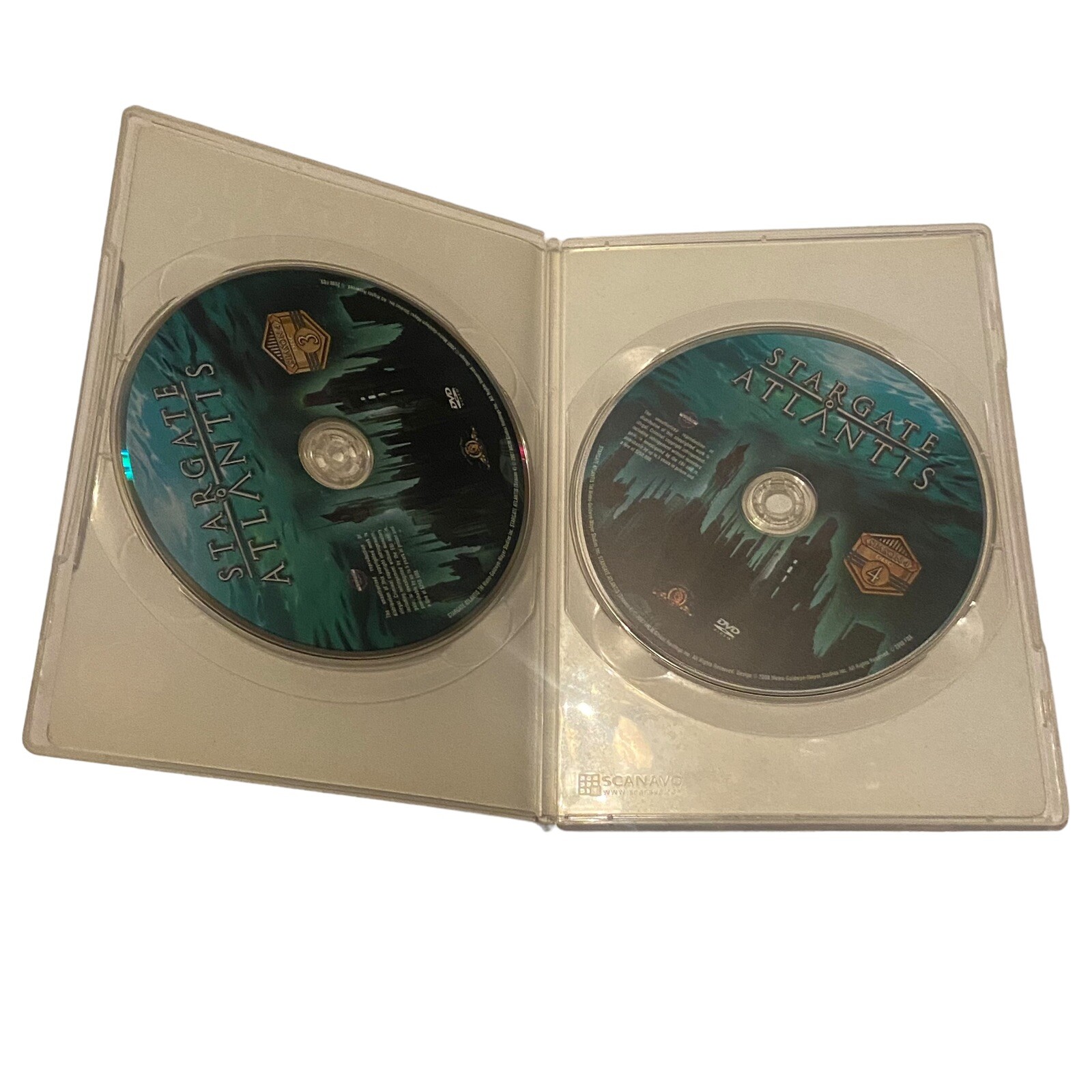 Stargate Atlantis TV Series Show DVD Lot Seasons 1 3 4 5 Sci-Fi Television