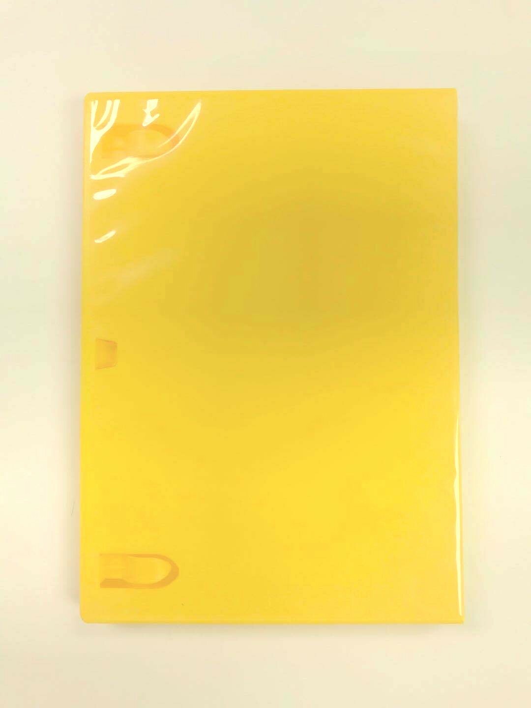 Sales! NEW, 2PCS YELLOW 14MM Single DVD Case with Sleeve, Free Shipping