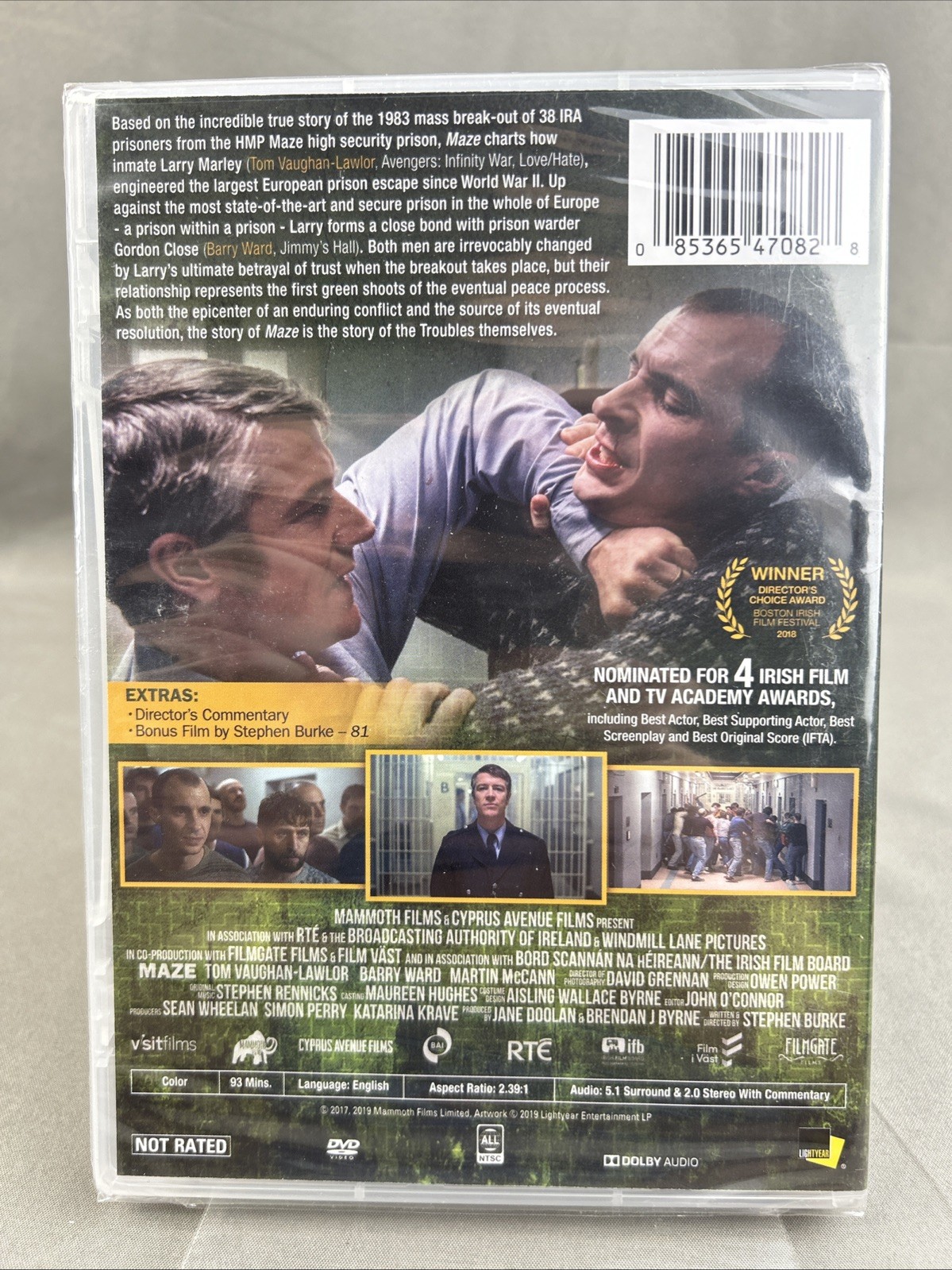 MAZE (DVD, 2017) 1983 IRA Prison Escape HMP Historical Drama NIB NEW SEALED