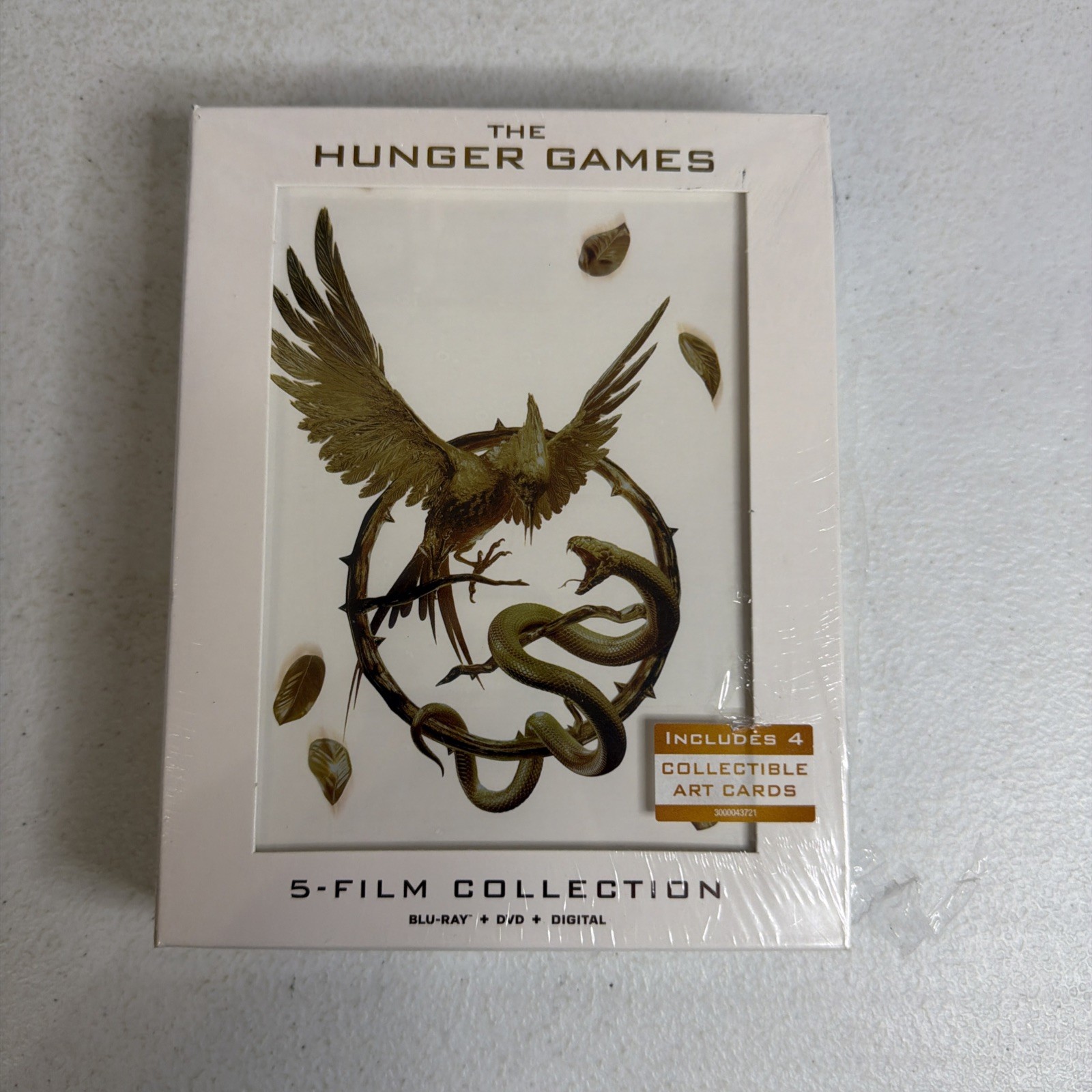 *THE HUNGER GAMES 5-MOVIE COLLECTION BOX* BLU-RAY/DVD UNPLAYED DISC NO DIGITAL