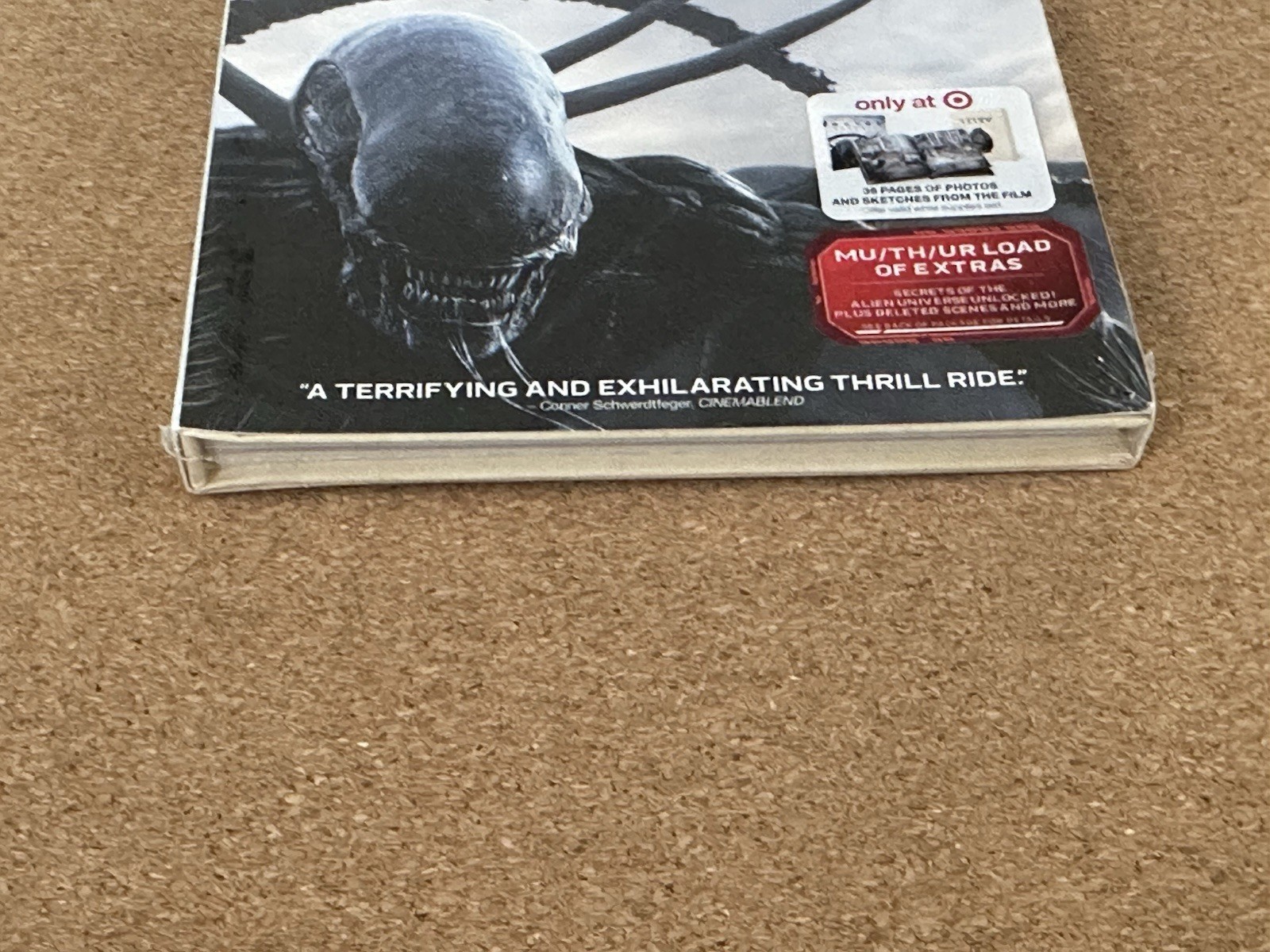 NEW & SEALED Alien Covenant Blu-ray + DVD w / HC Book Creatures of Alien